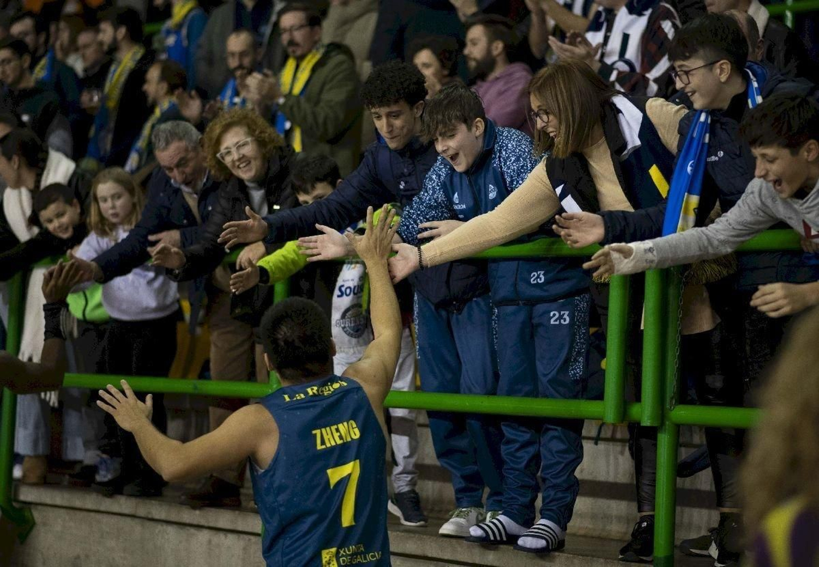 Ourense. 12/01/2024. Partido de baloncesto de Leb Oro entre o COB e o Valladolid con victoria final para os locais.
Foto: Xesús Fariñas