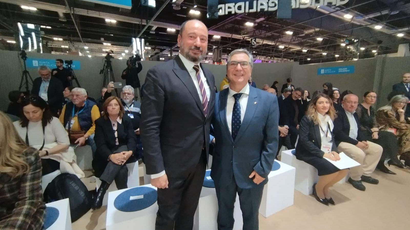 Xosé Manuel Merelles y Luis Menor