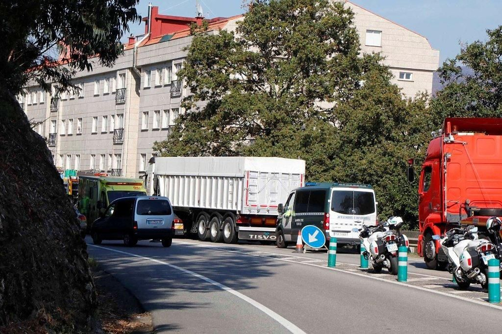 Accidente mortal en Redondela - JV Landín 1