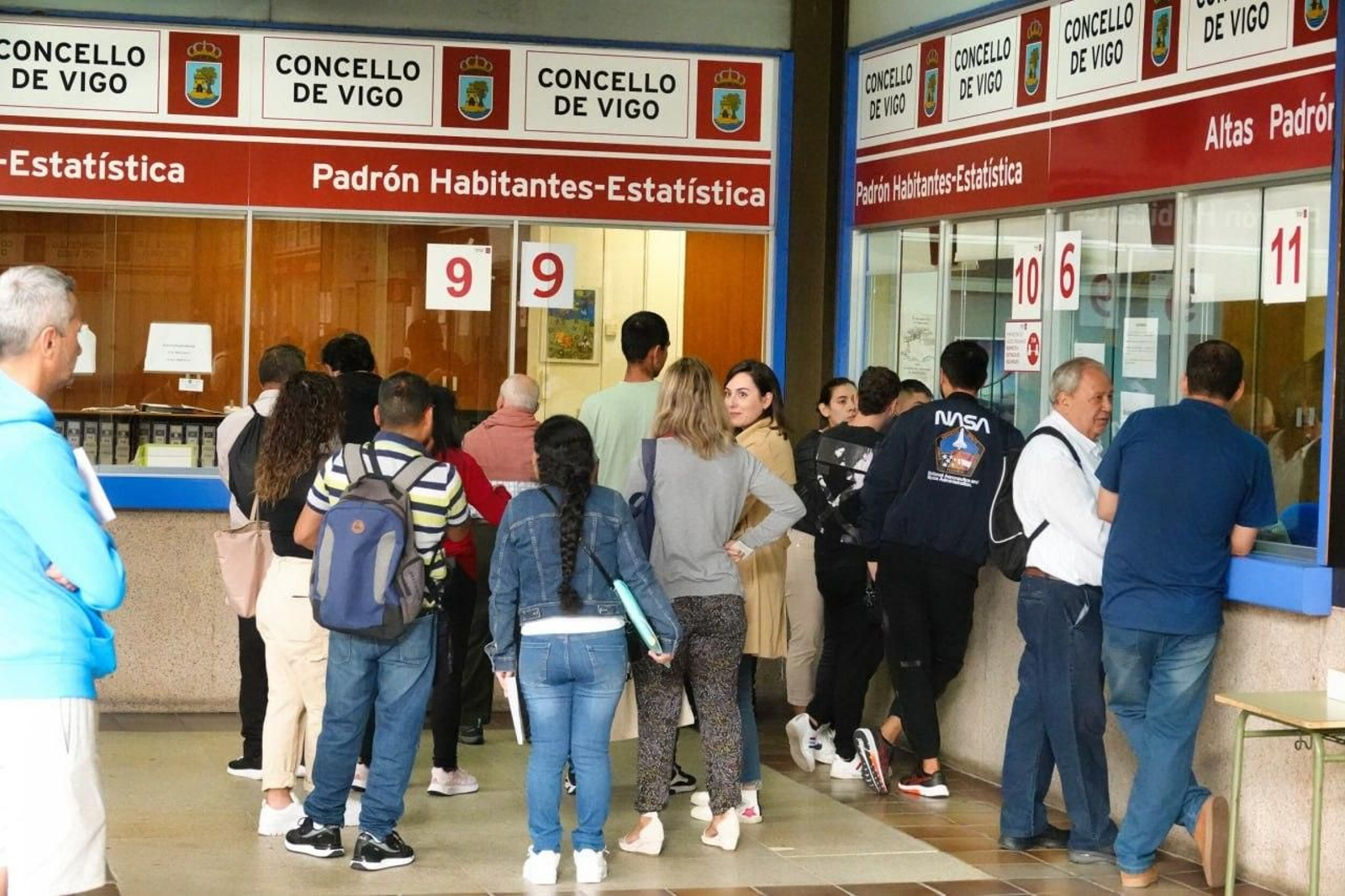 Altas y bajas y cambios de domicilio ante la oficina del censo