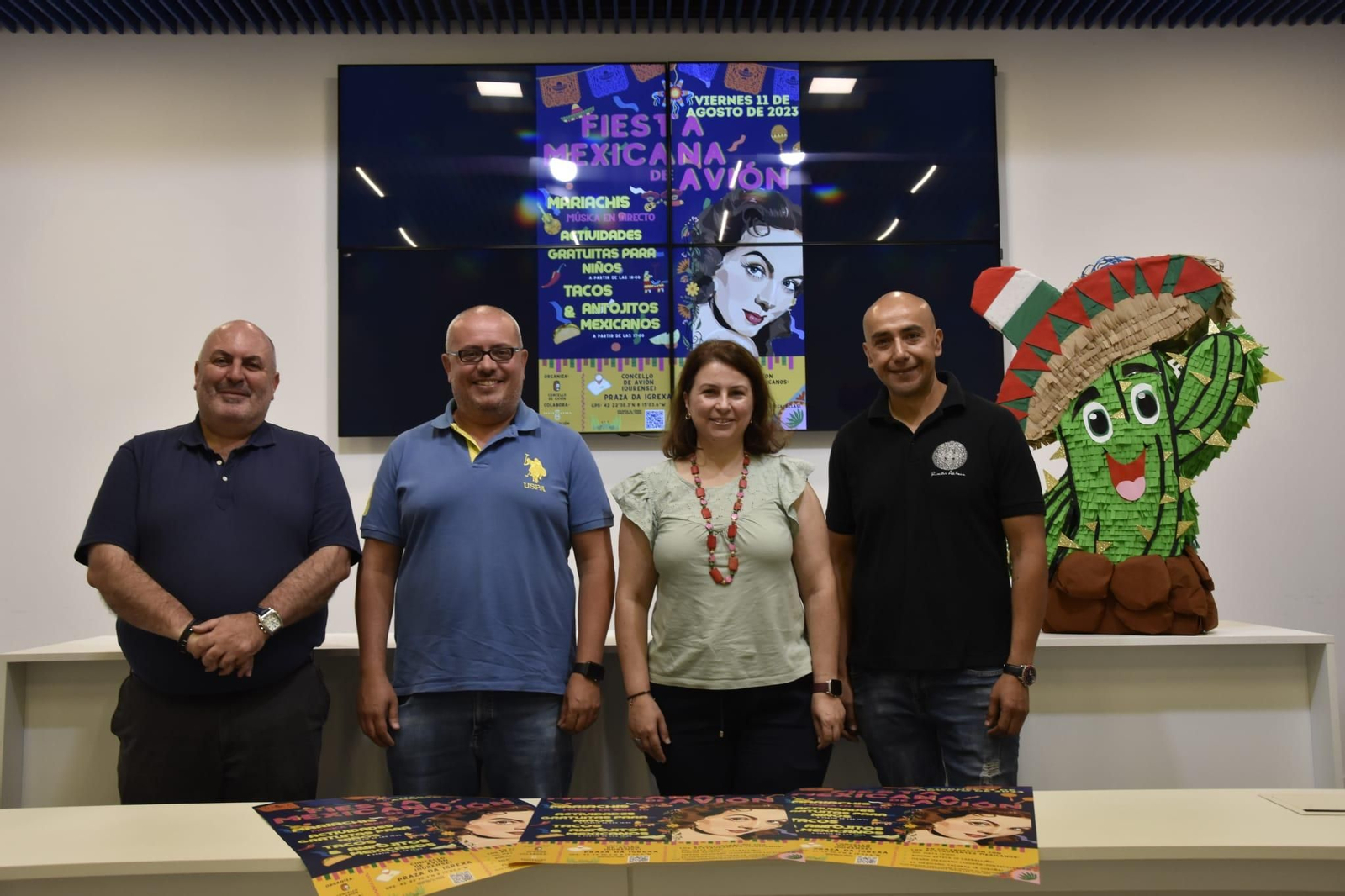 Presentación de la fiesta mexicana.