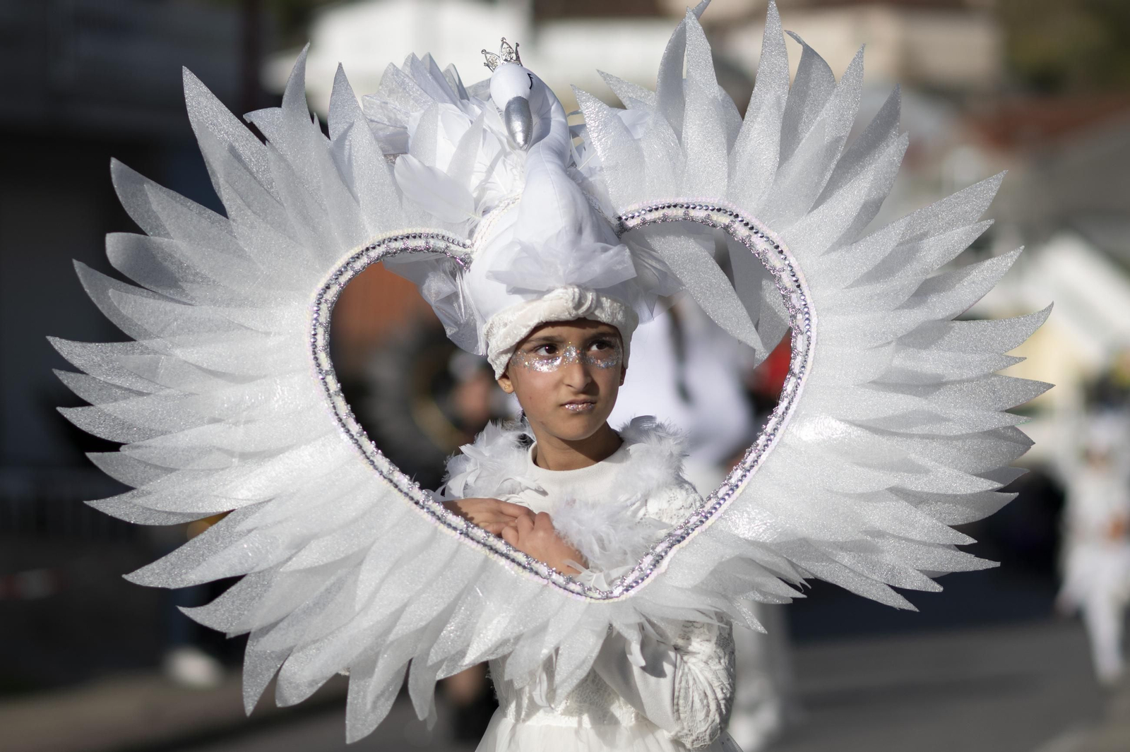 Galería | O Zamaruco dixo adeus ao Entroido en Cortegada o Entroido coas súas comparsas