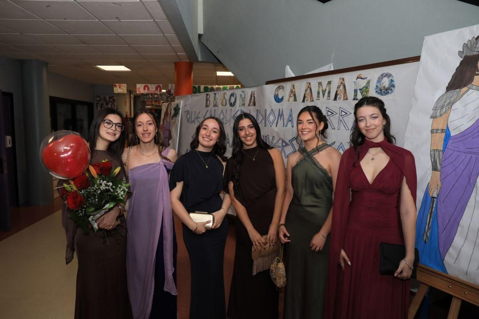 Matilde, Arancha, Paula, Elena, Noa y Natalia.