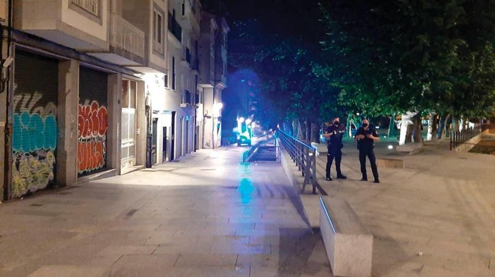 El botellón pudo evitarse el jueves en As Mercedes.