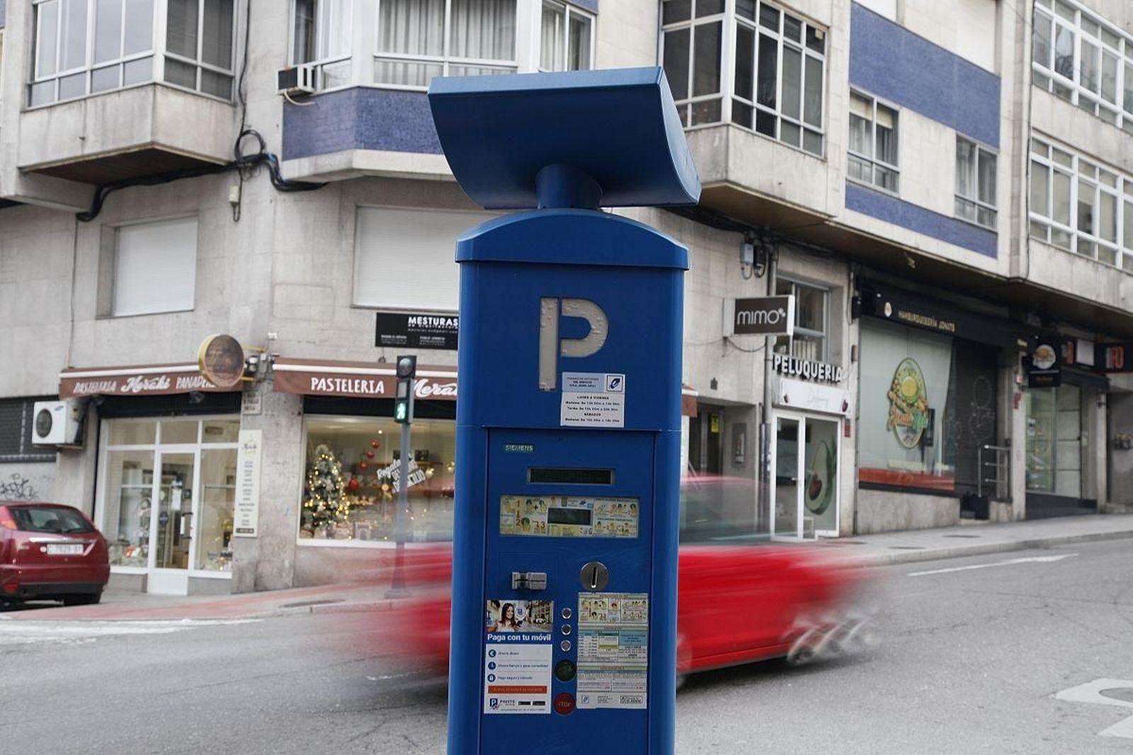 Parquímetro en Ourense.