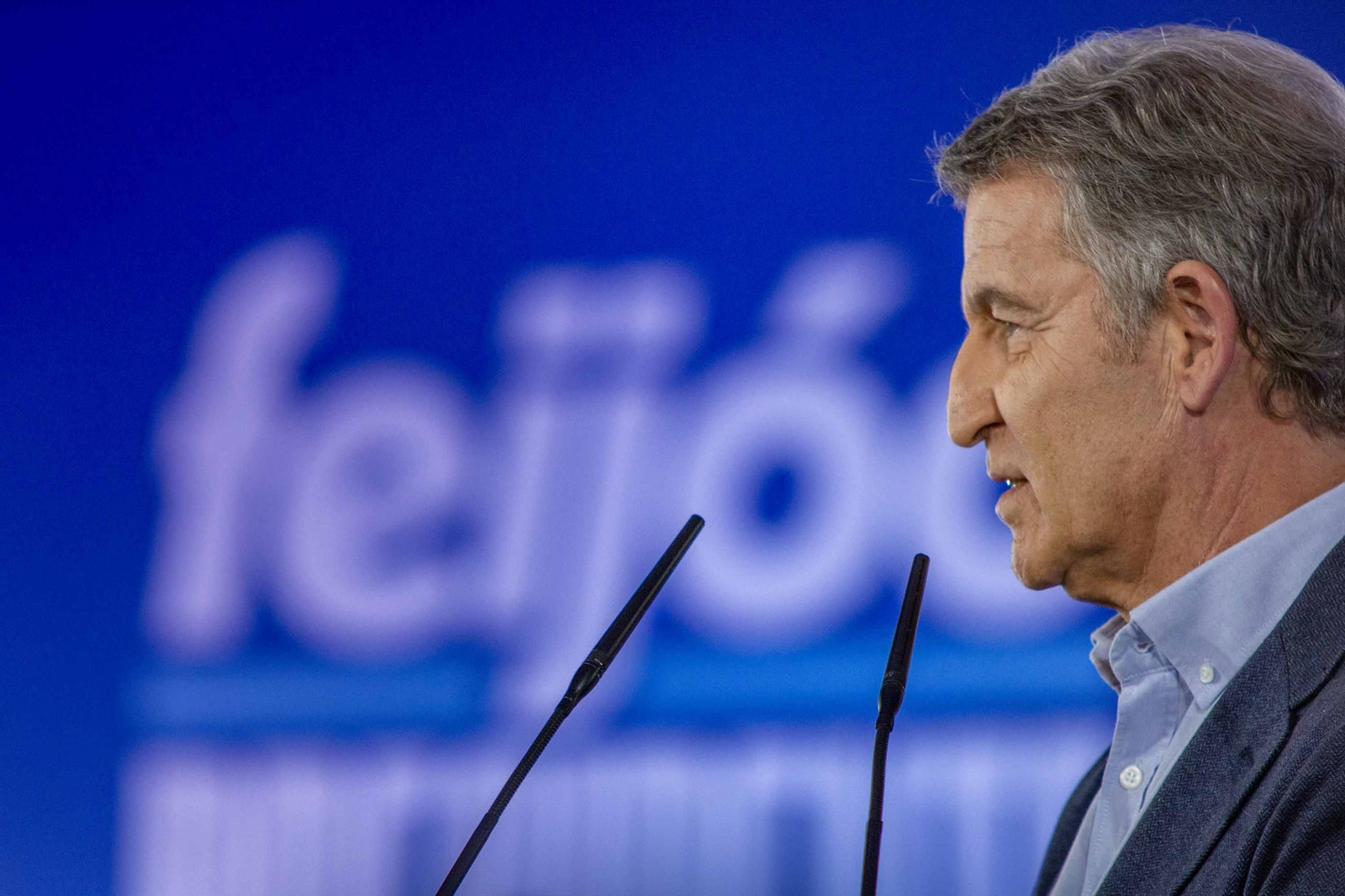Galería | Feijóo hace parada en Vigo con la precampaña electoral del 29-N