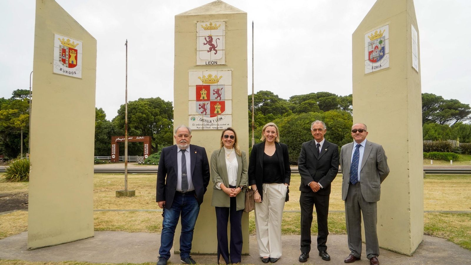 Visita de la Vicepresidenta de la Junta de Castilla y León, María Isabel Blanco Llamas y  la directora general de Acción Exterior, Ruth Andérez a Mar del Plata