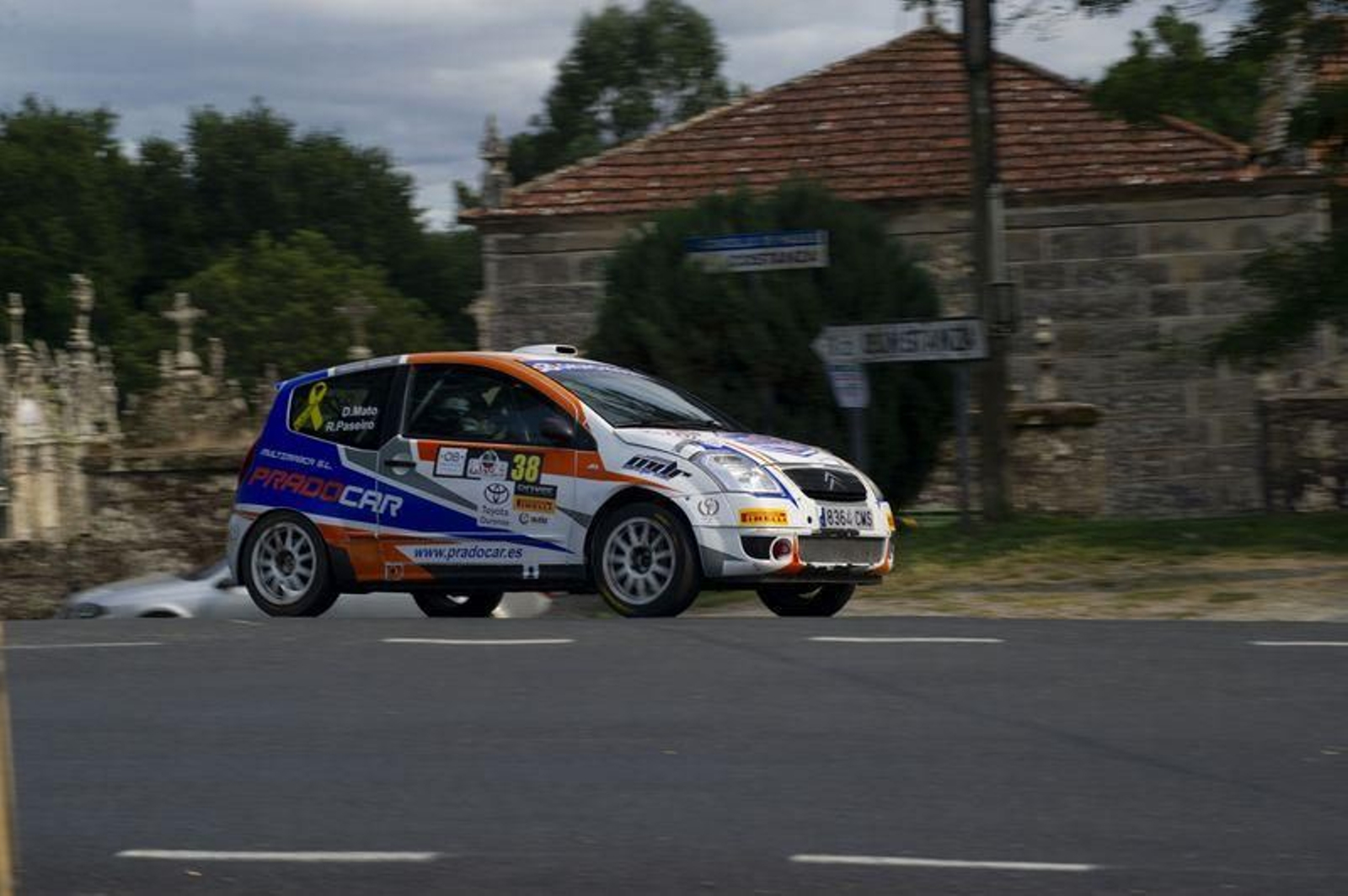 El Rally do Lacón, este sábado por la tarde (MARTIÑO PINAL)