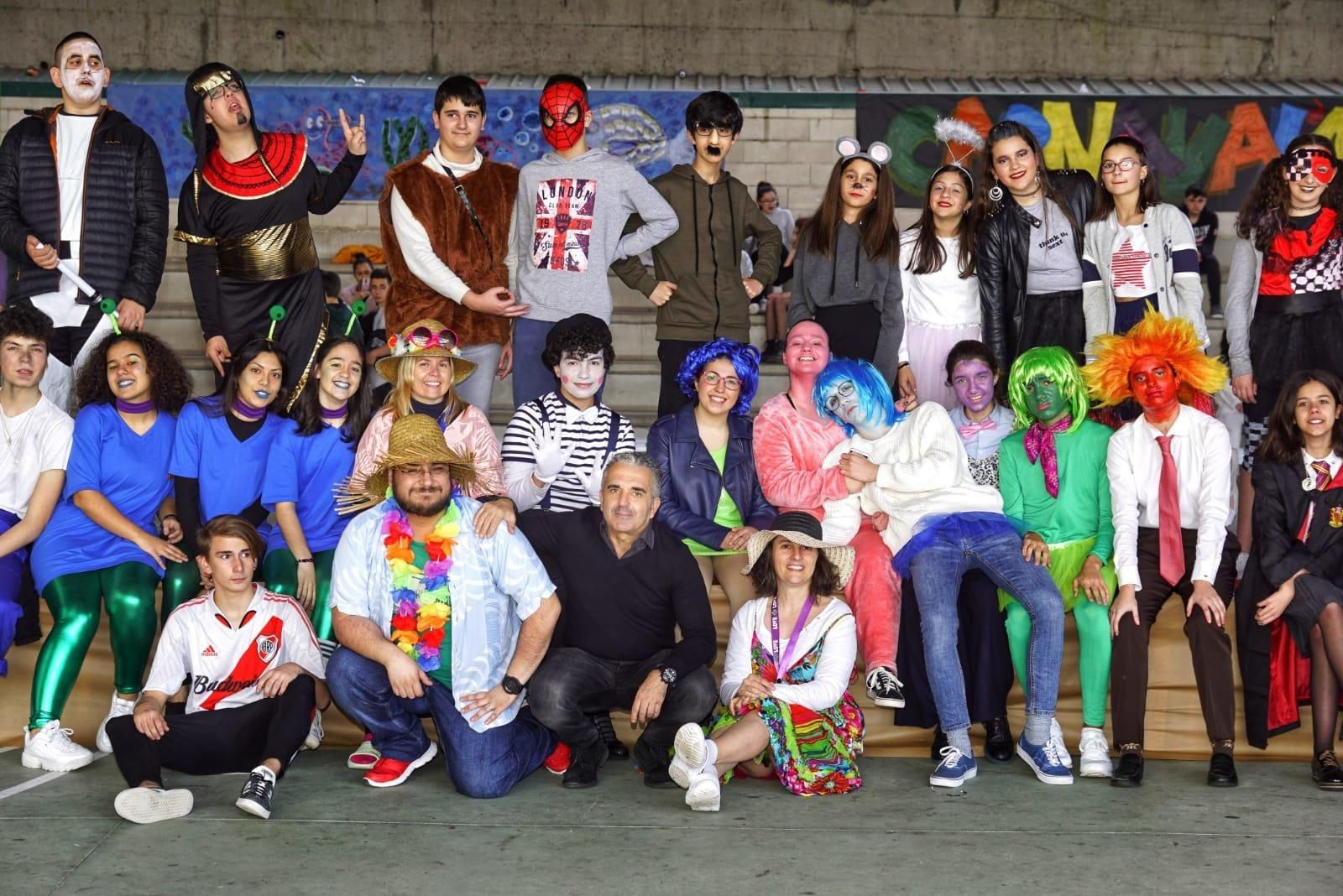 Los niños protagonizan el primer día del Entroido en Vigo