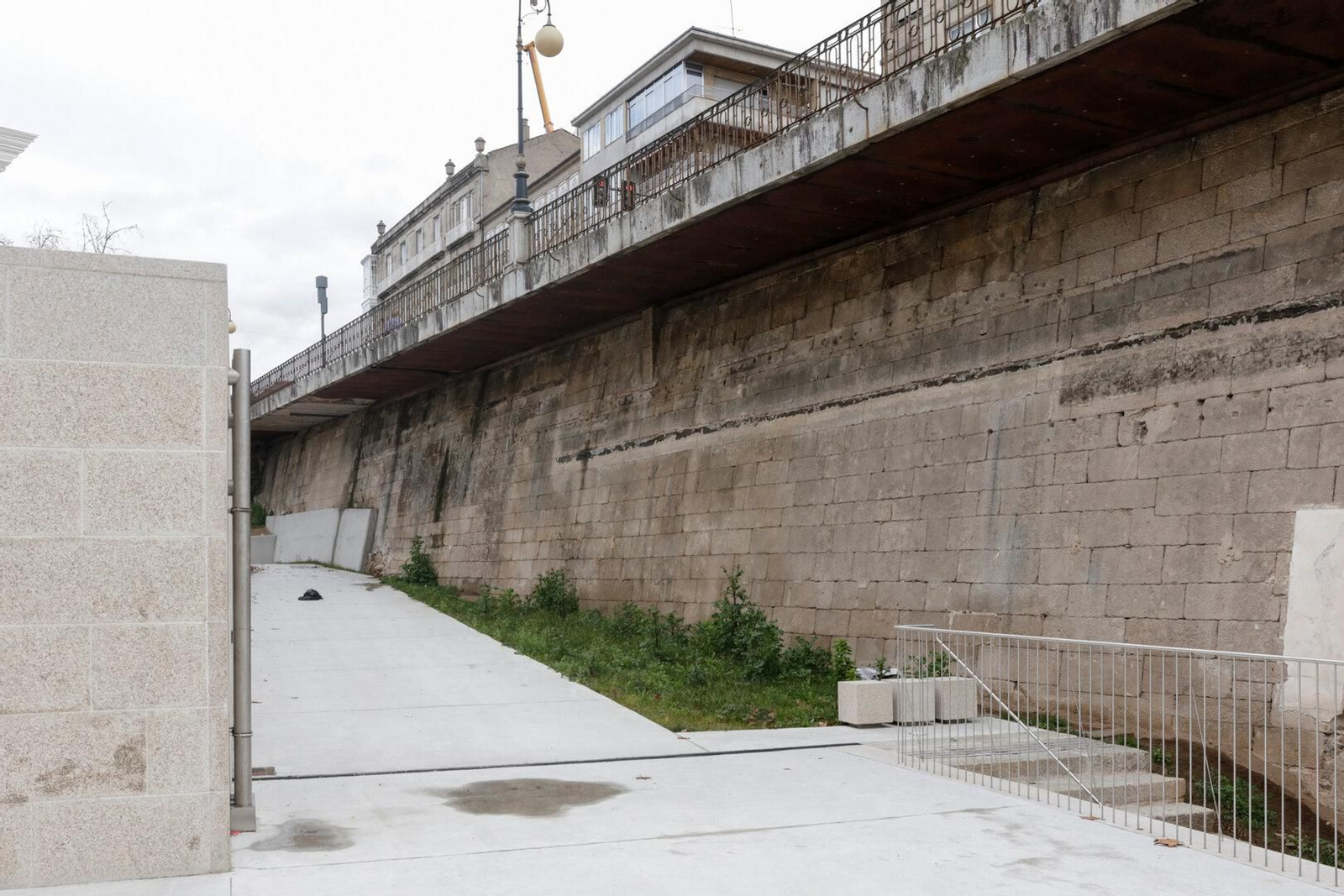 Exteriores de la Plaza de Abastos.
