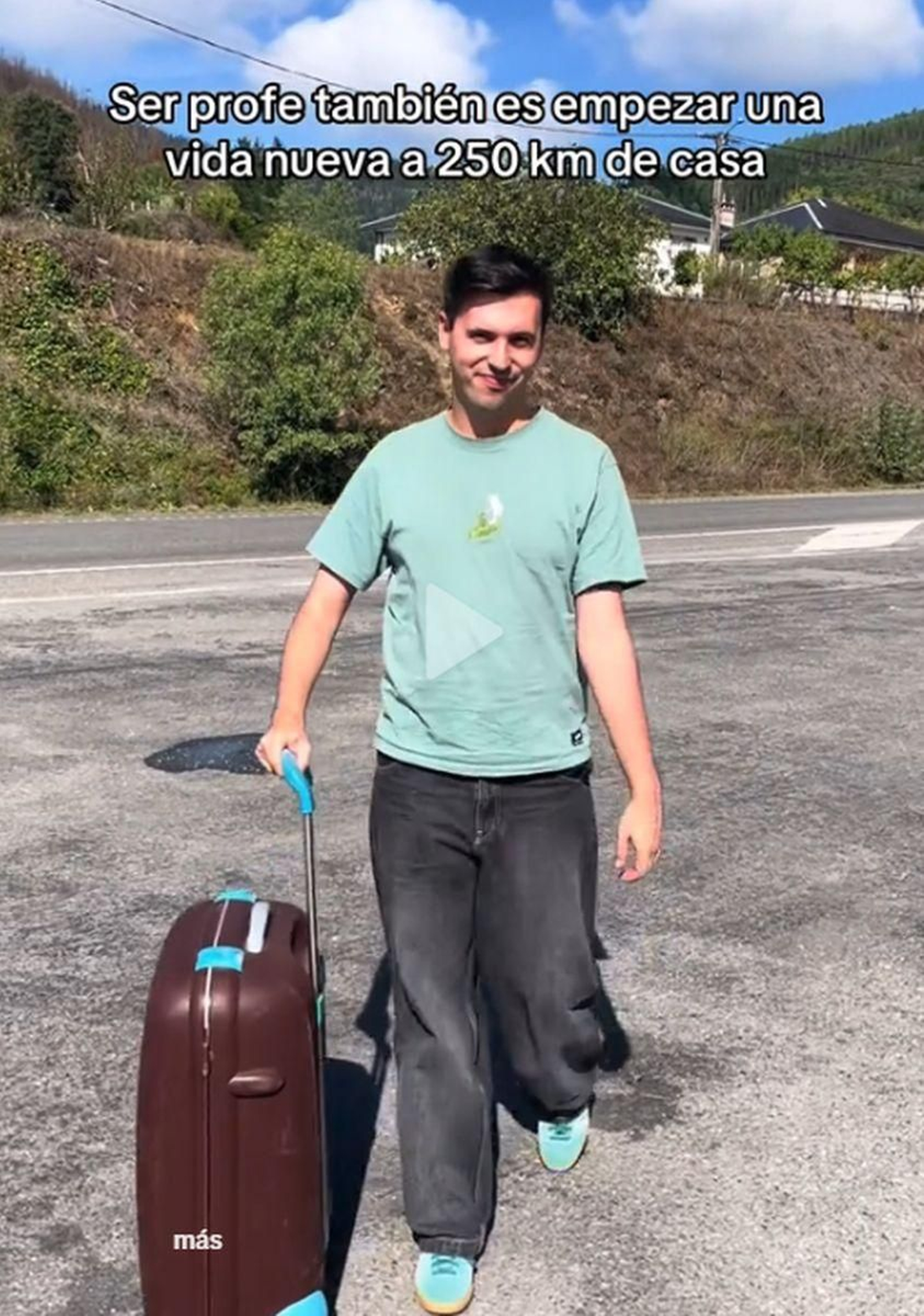Nas redes sociais Diego Lueza conta como é o seu día a día no Bolo.