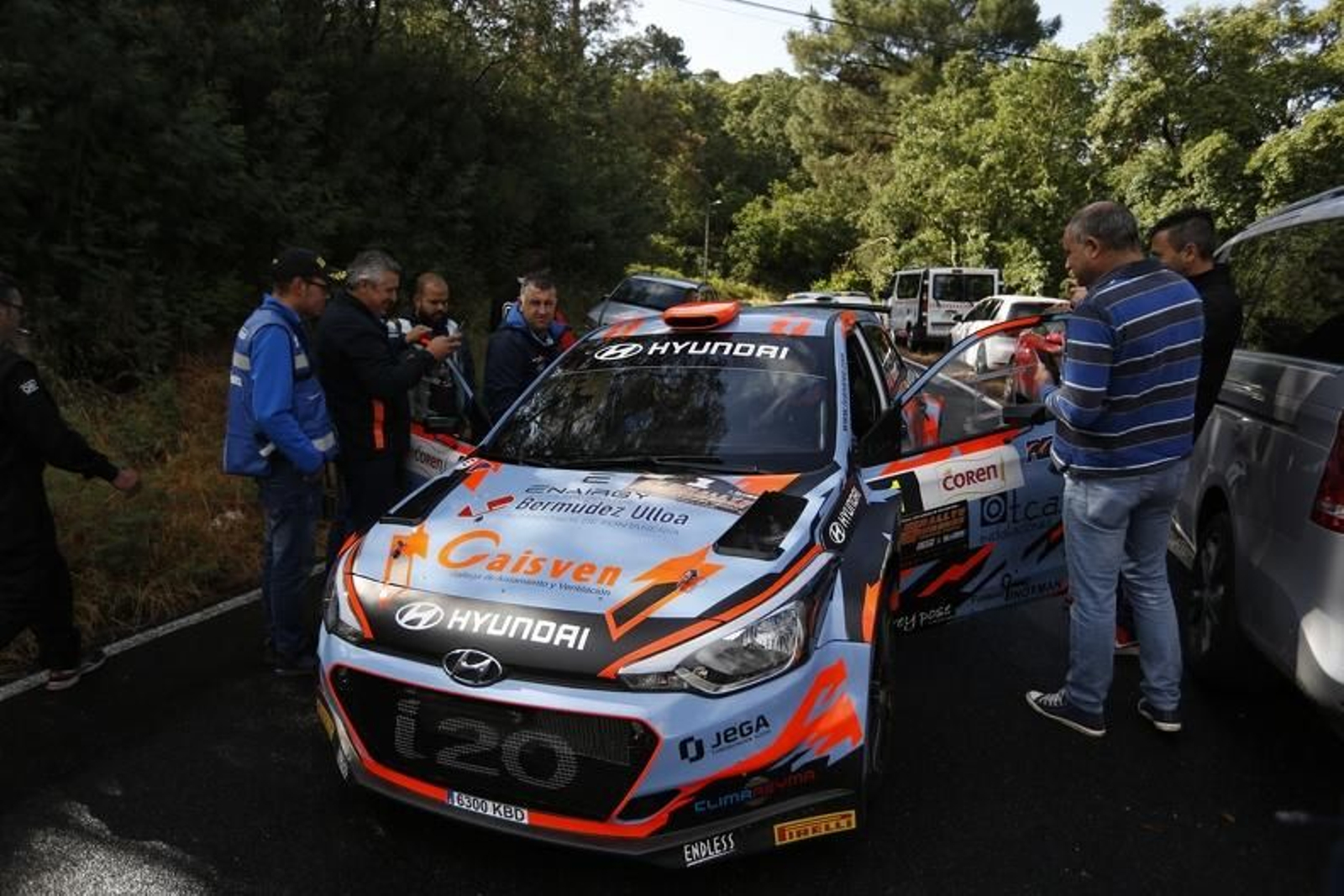 Castro de Beiro (Ourense). 07/06/2019. Rallye de Ourense. Shakedown en Castro de Beiro.
Foto: Xesús Fariñas