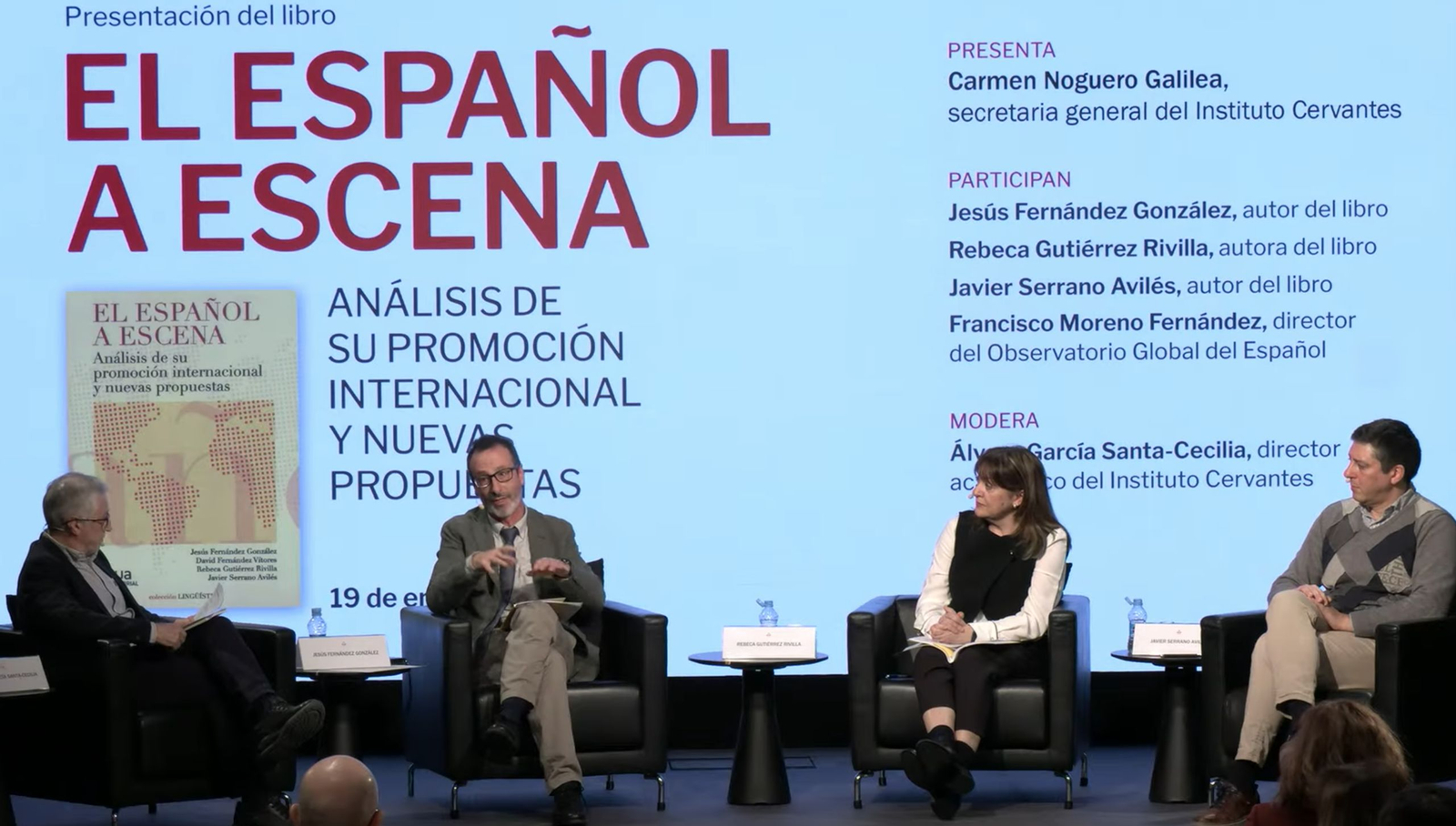Presentación del libro "El Español a Escena"