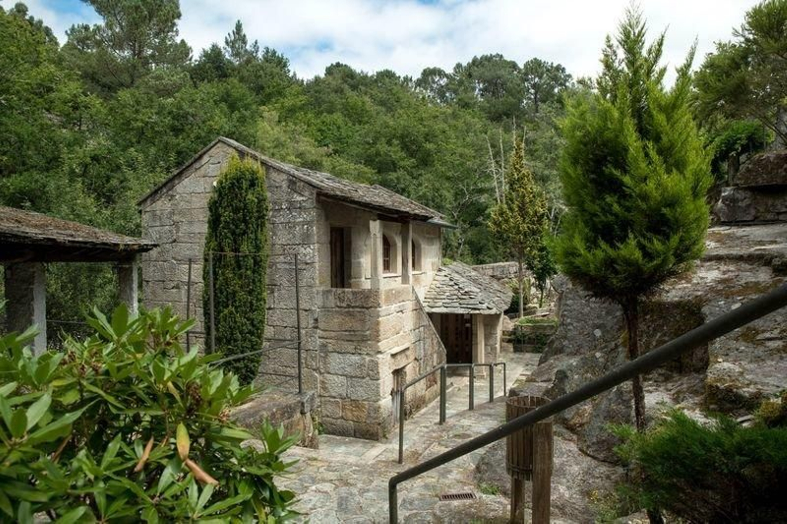 Instalaciones del Muíño das Lousas, en el parque etnográfico del Arenteiro (ÓSCAR PINAL).