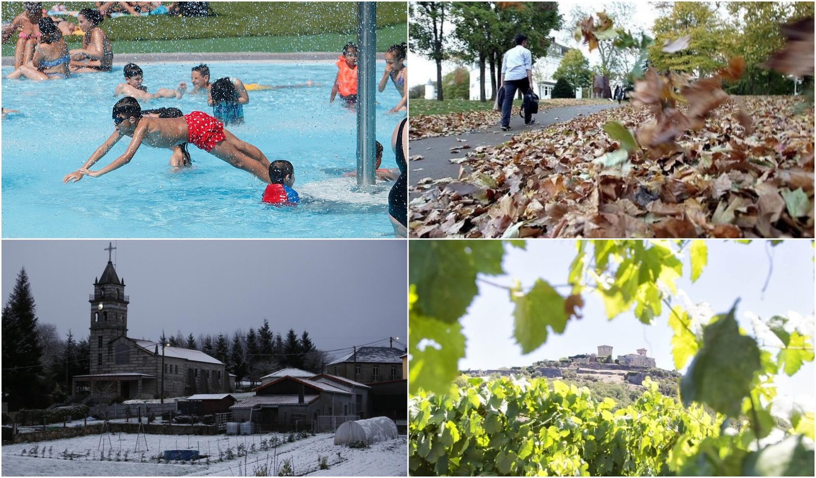 Las 4 estaciones de Ourense