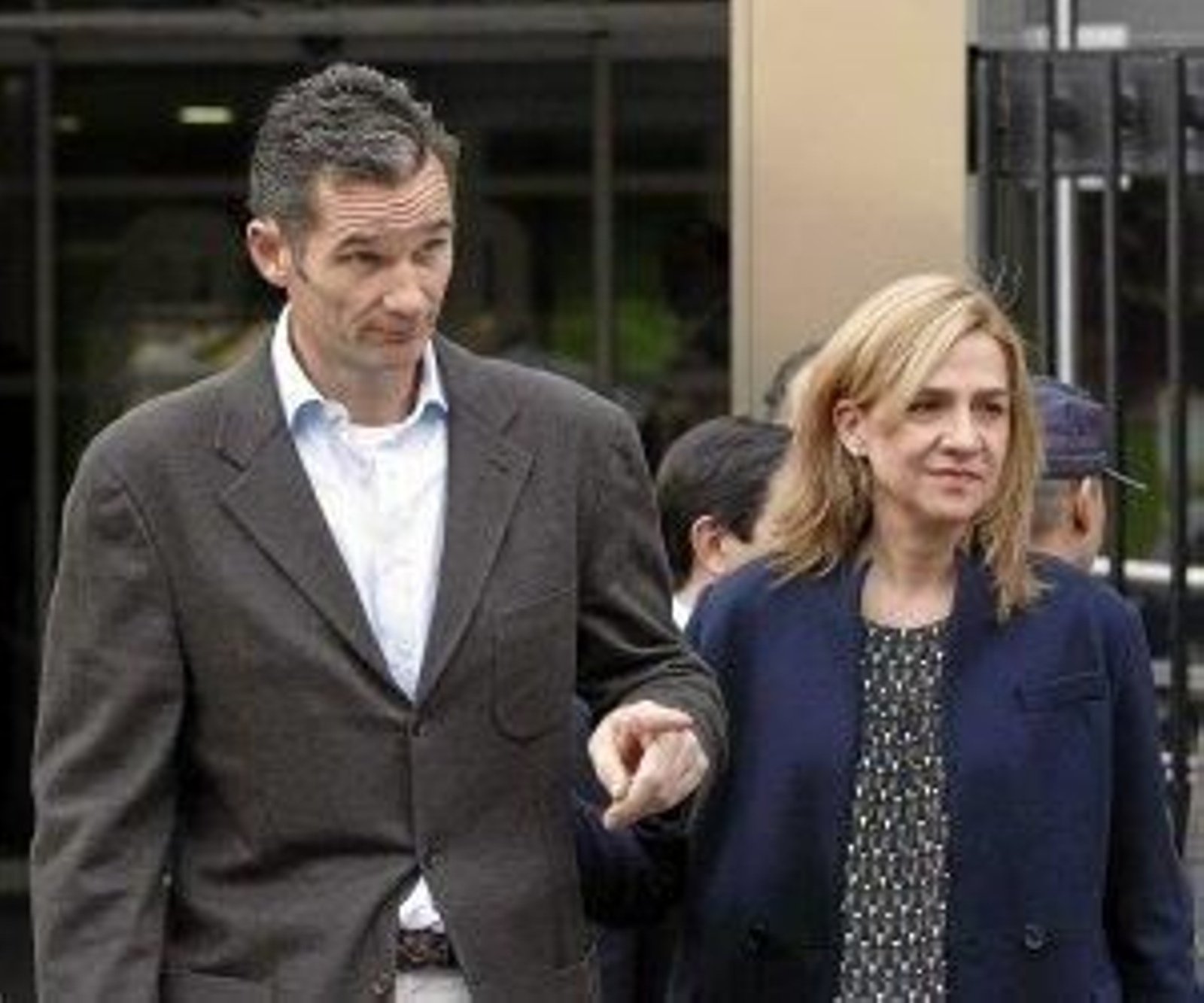 Urdangarin y la infanta Cristina, en una imagen captada en noviembre de 2011 en Madrid.