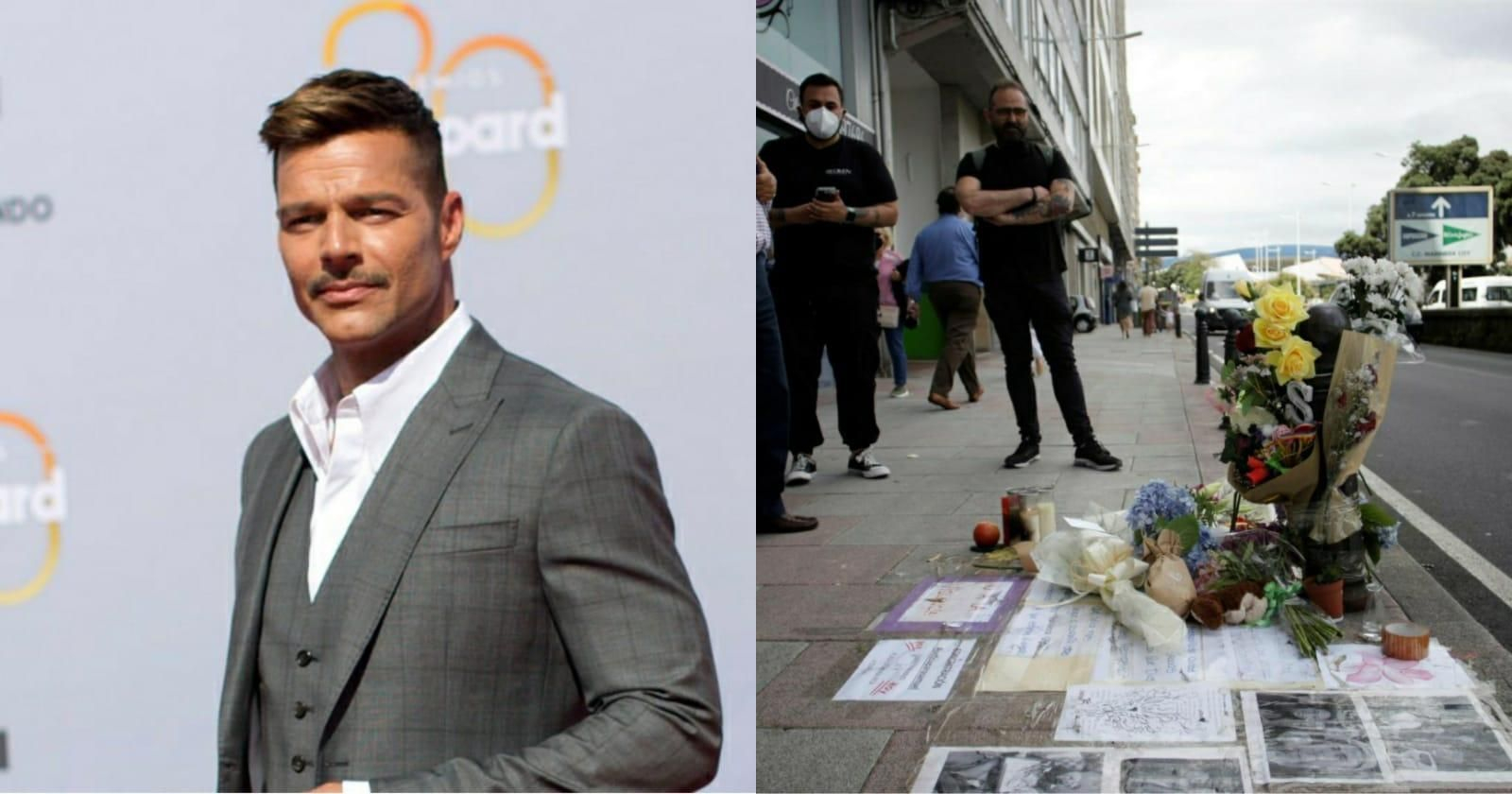 Ricky Martin se une al movimiento #JusticiaPorSamuel. // Elaboración propia/EFE