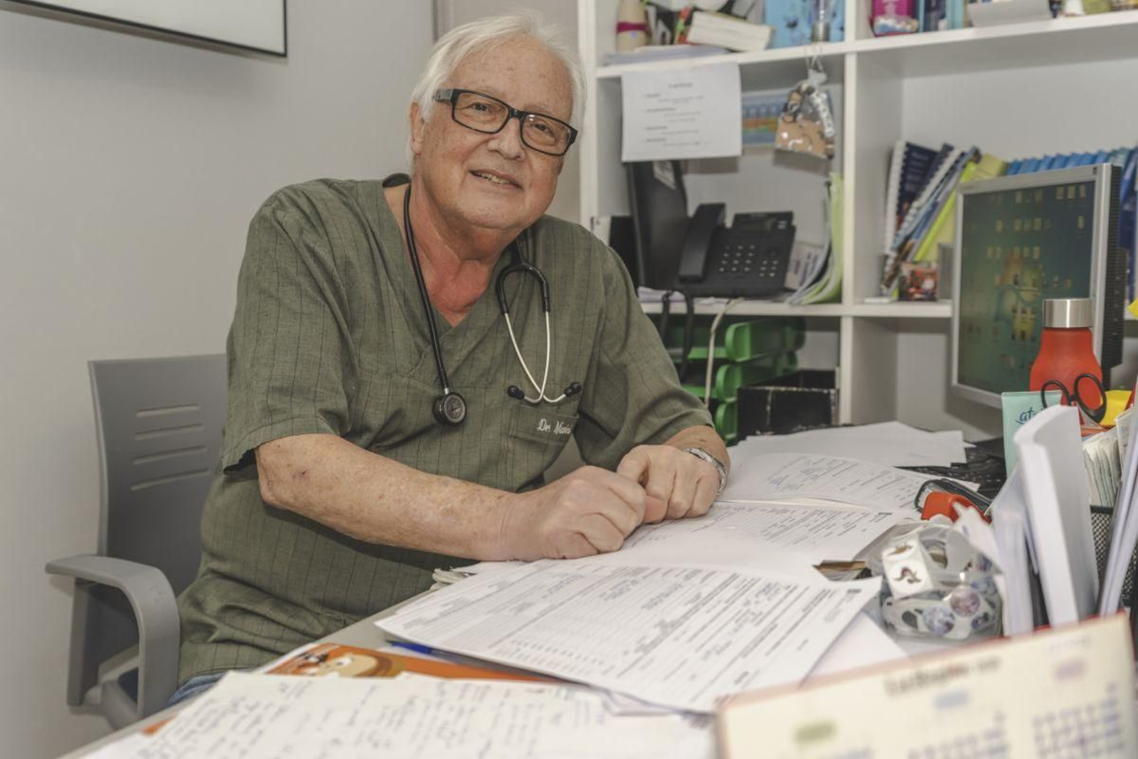 Ricardo Marini, pediatría de La Pampa a Valdeorras.