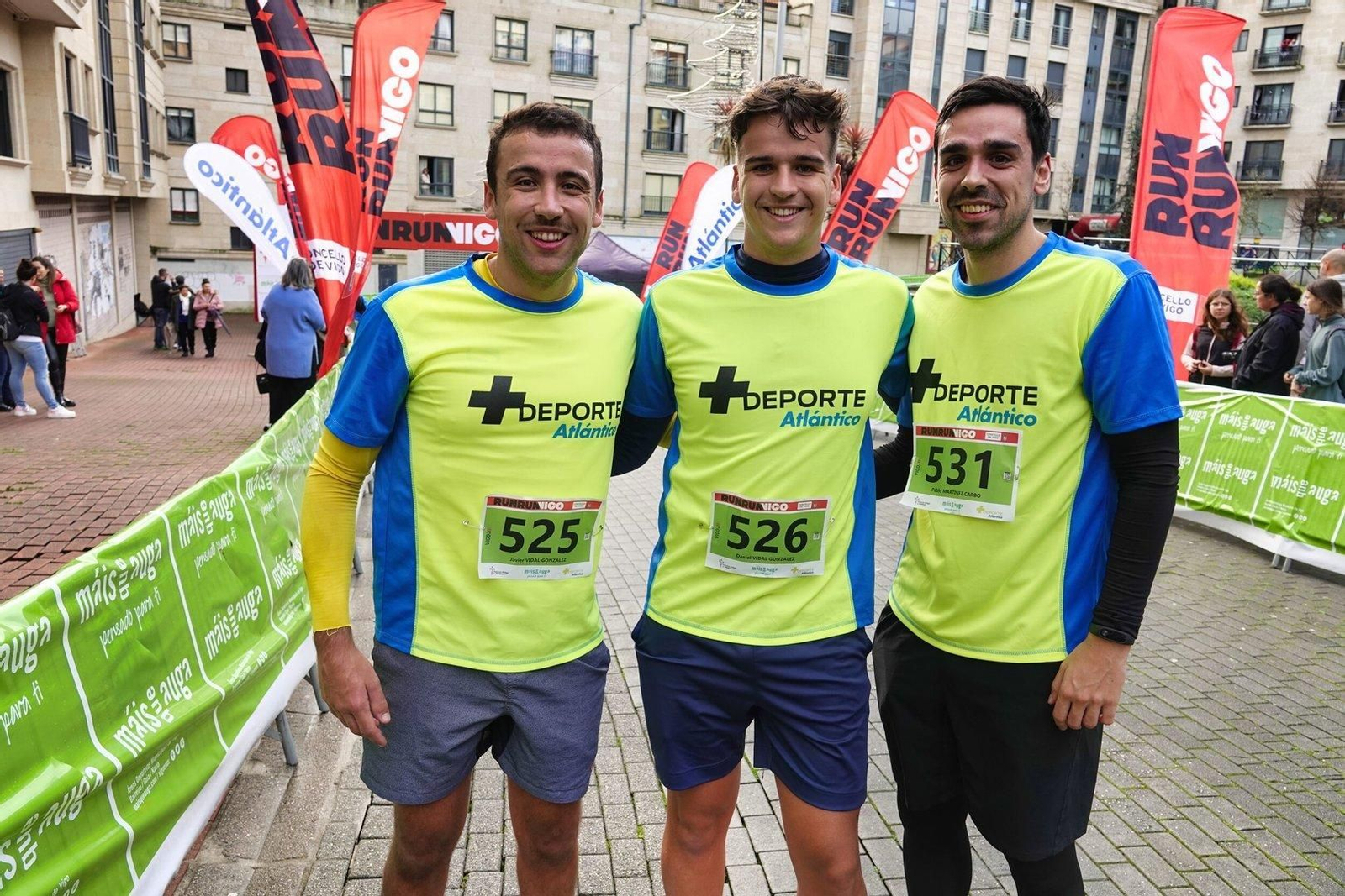 Participantes en la Vigo+11 en Coia.