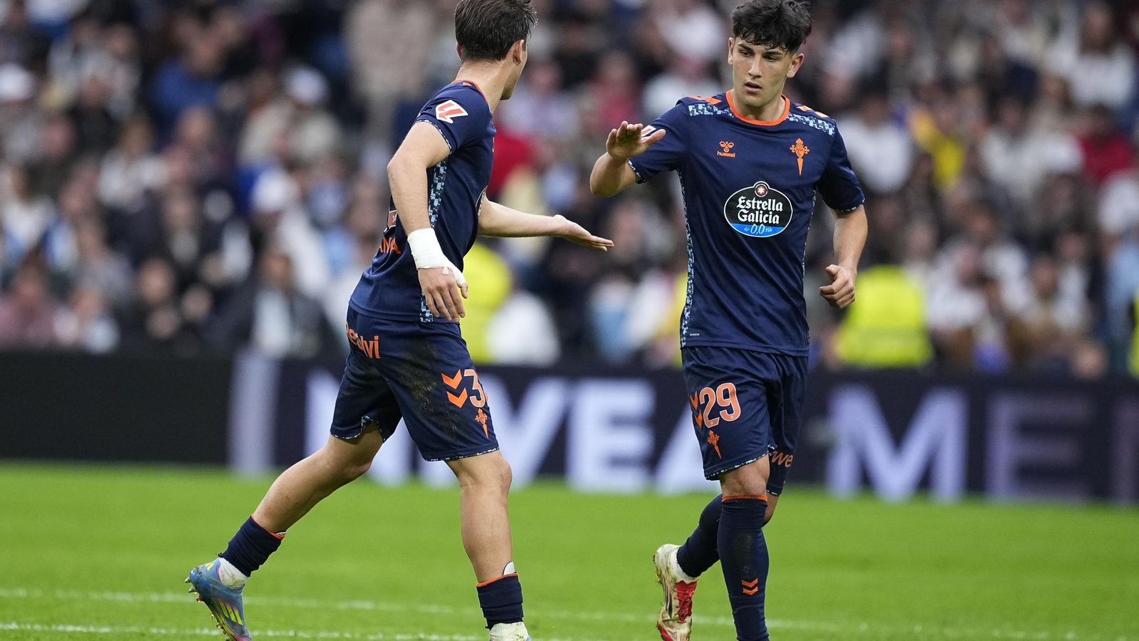 Galería | Partido entre el Real Madrid y el Celta en el Bernabéu