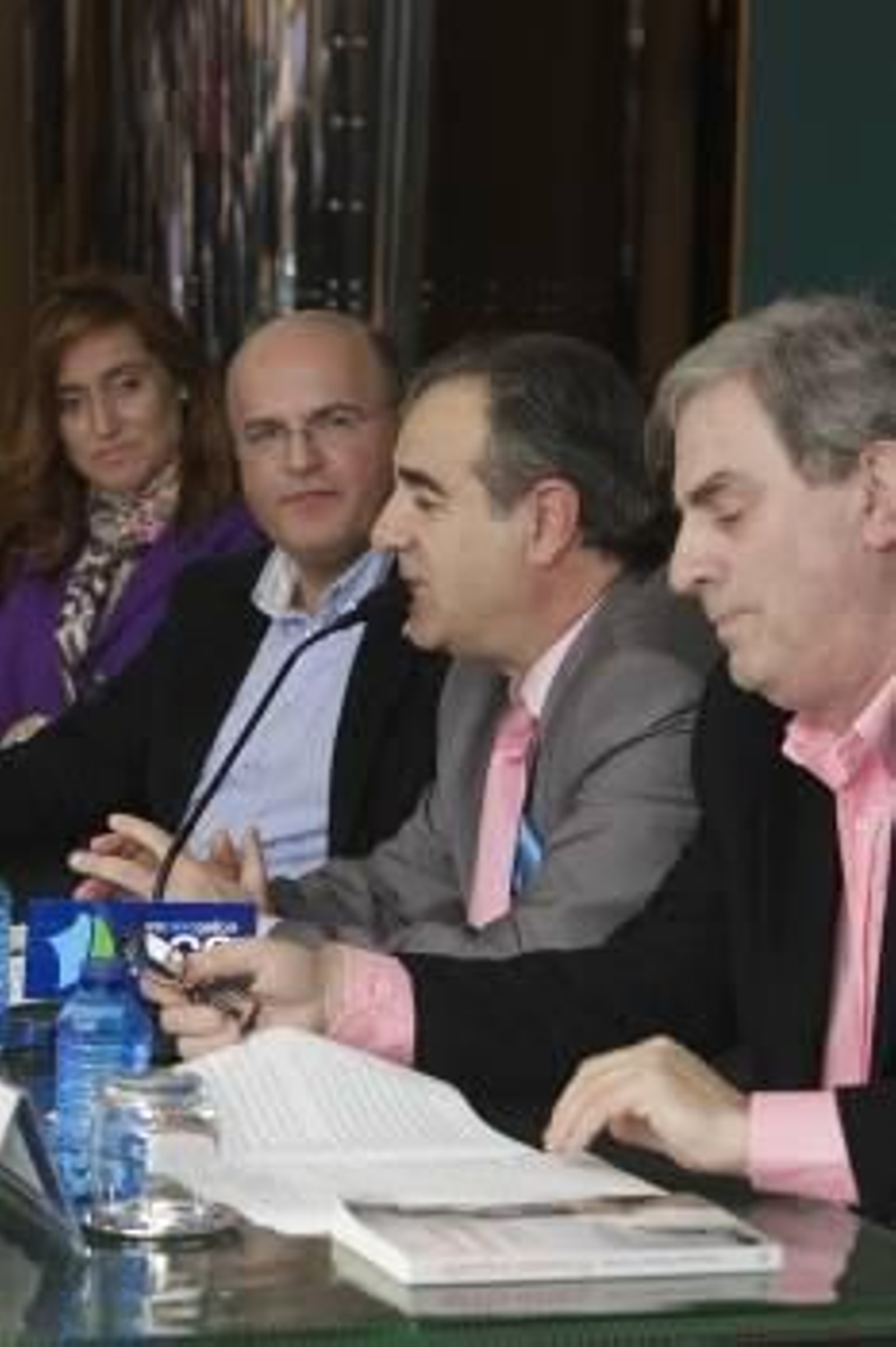 Molero, Baltar, Palomo y Méndez. (Foto: MIGUEL ÁNGEL)