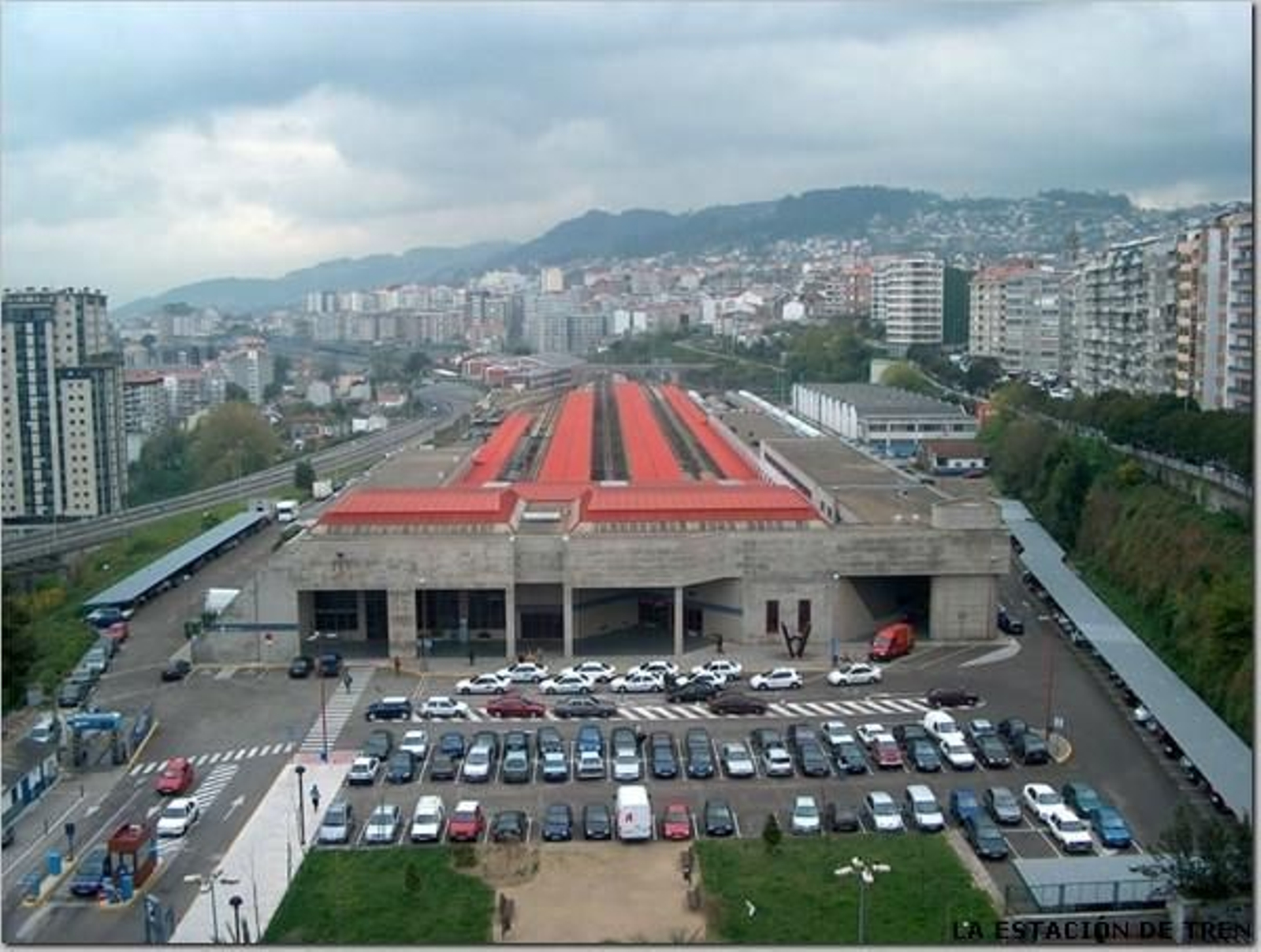 La estación de tren de Vigo