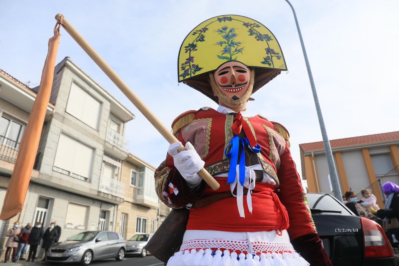 Desfile de entroido infantil en Cualedro. José Paz