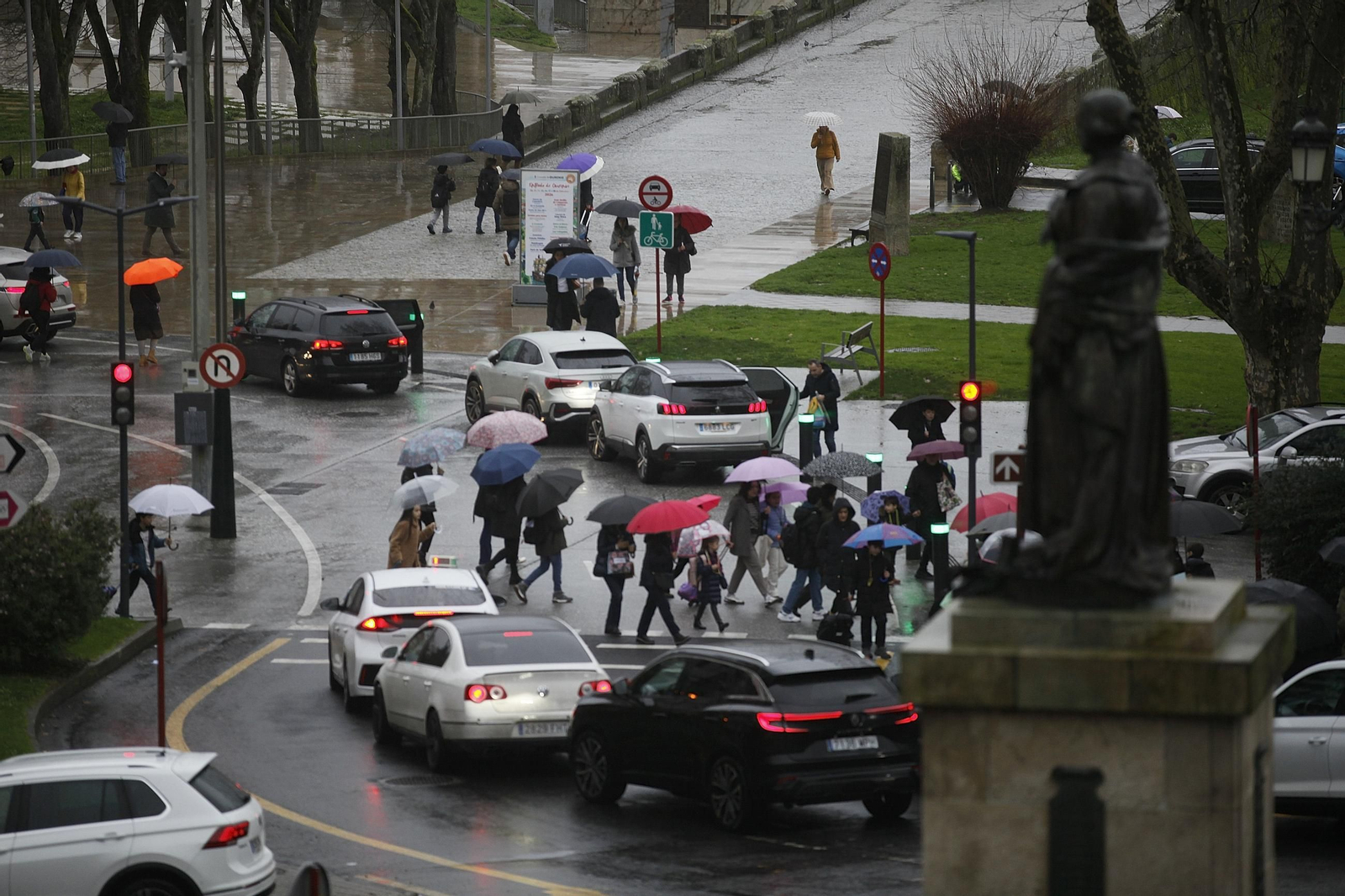 Galería | La crecida de los ríos anegan la provincia de Ourense