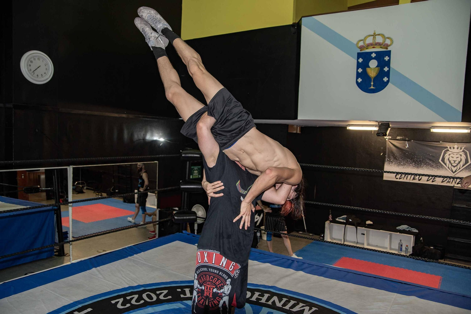 Galería | Así entrenan los luchadores de Atlántica Wrestling
