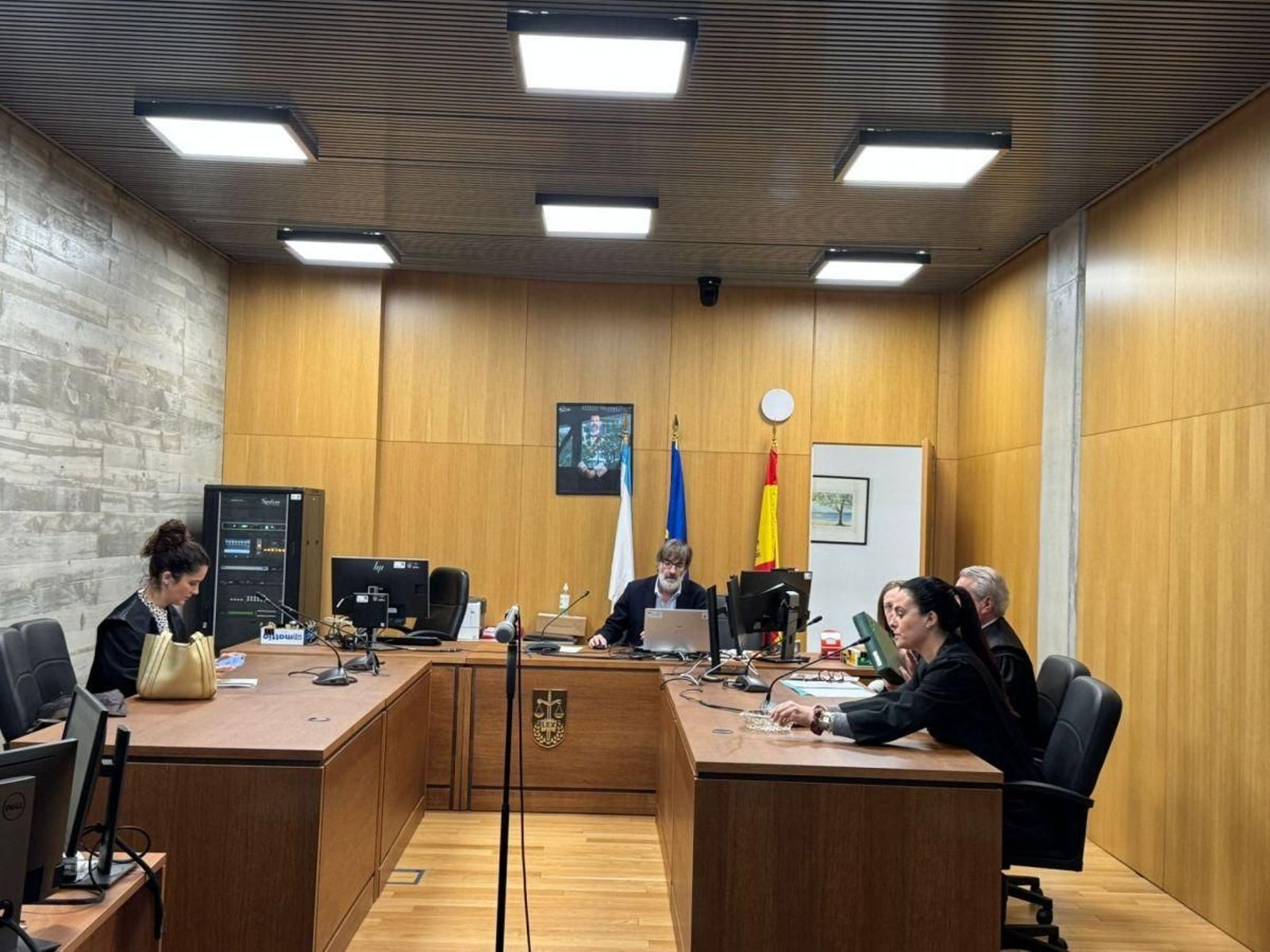 Vista este lunes en la que las acusaciones pidieron la apertura de juicio oral.