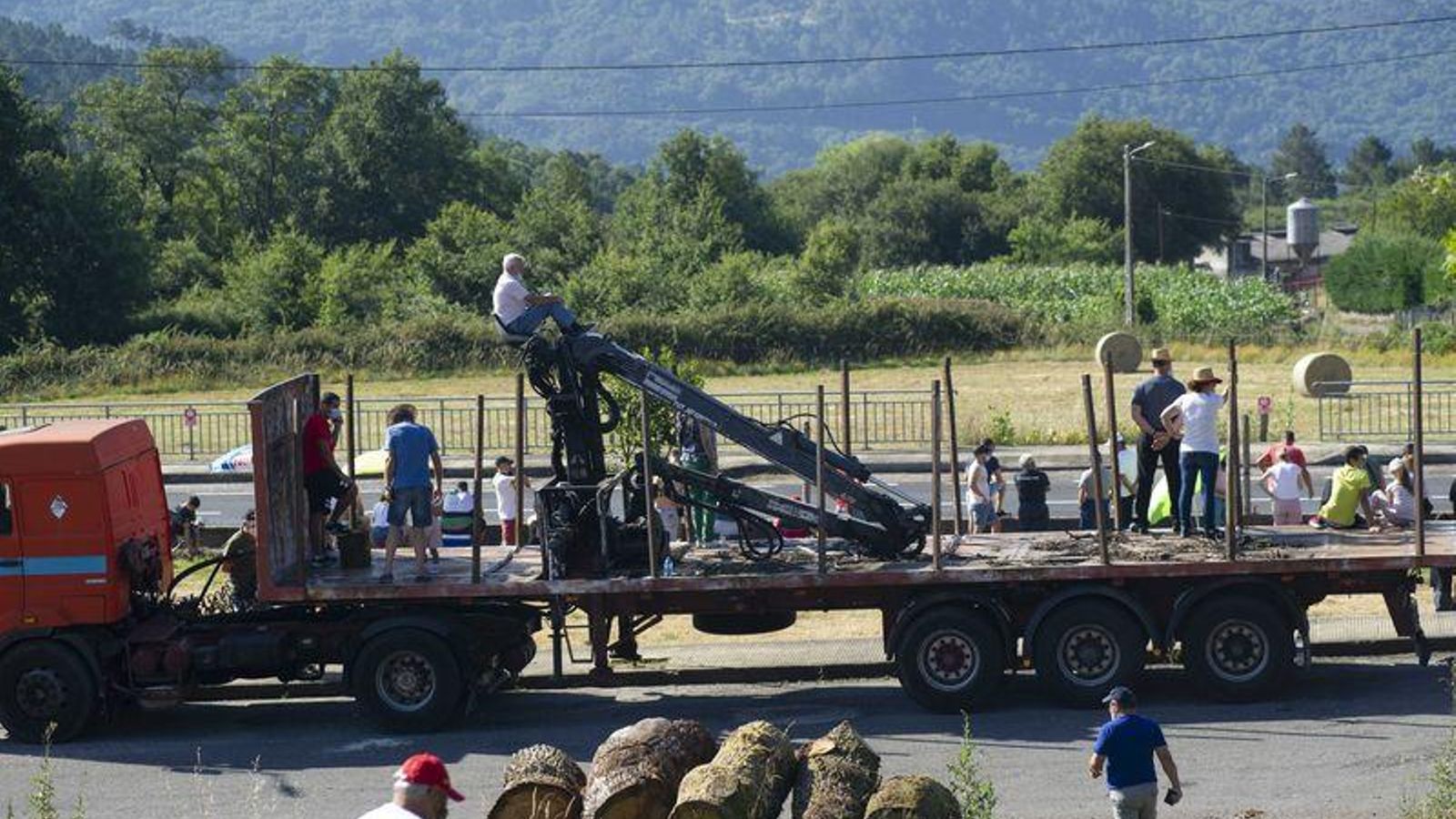 A Peroxa 17/7/21 Rally de Ourense ,primera pasada tramo de A Peroxa  Fotos Martiño Pinal