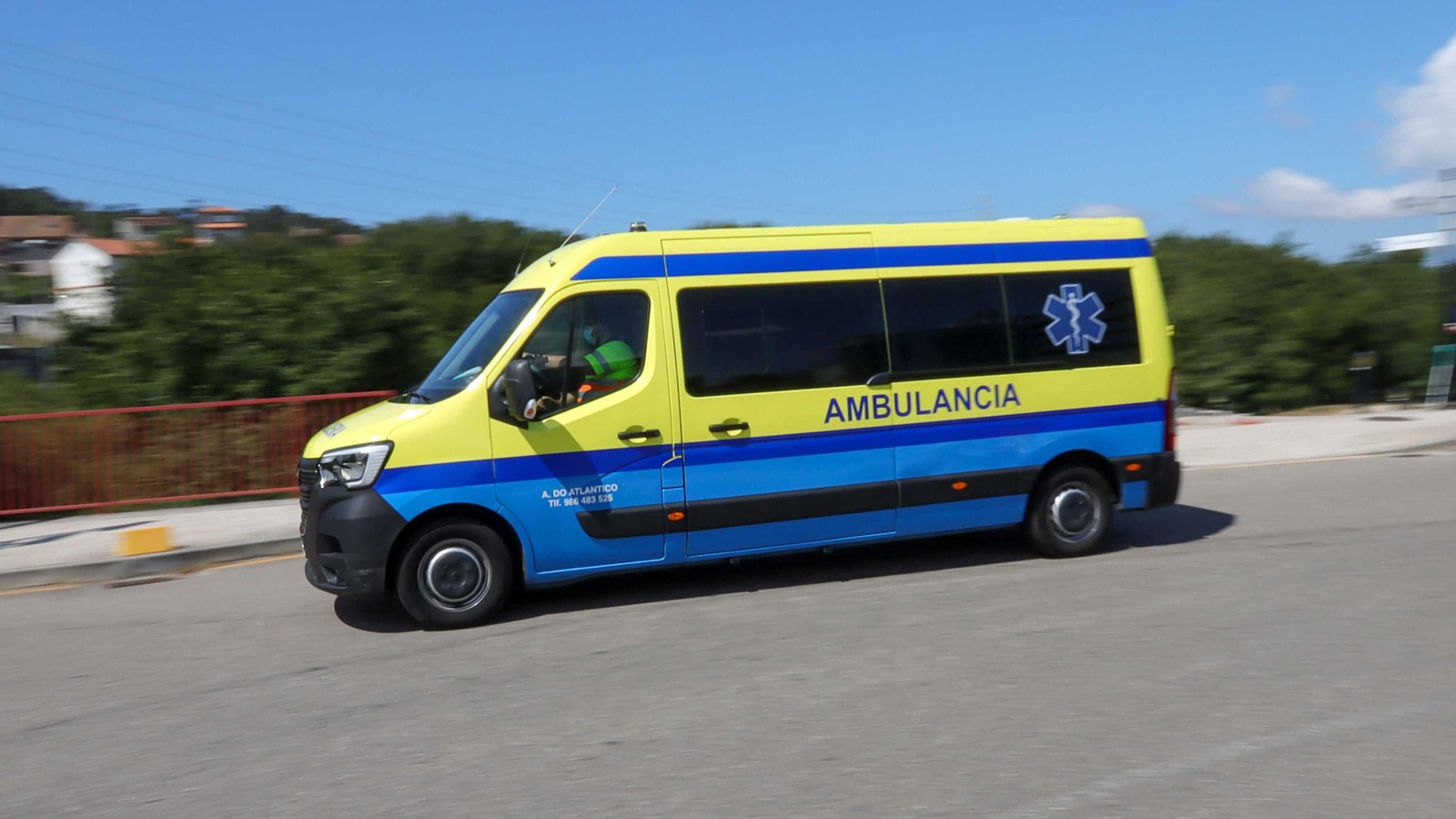 Imagen de archivo de una ambulancia.