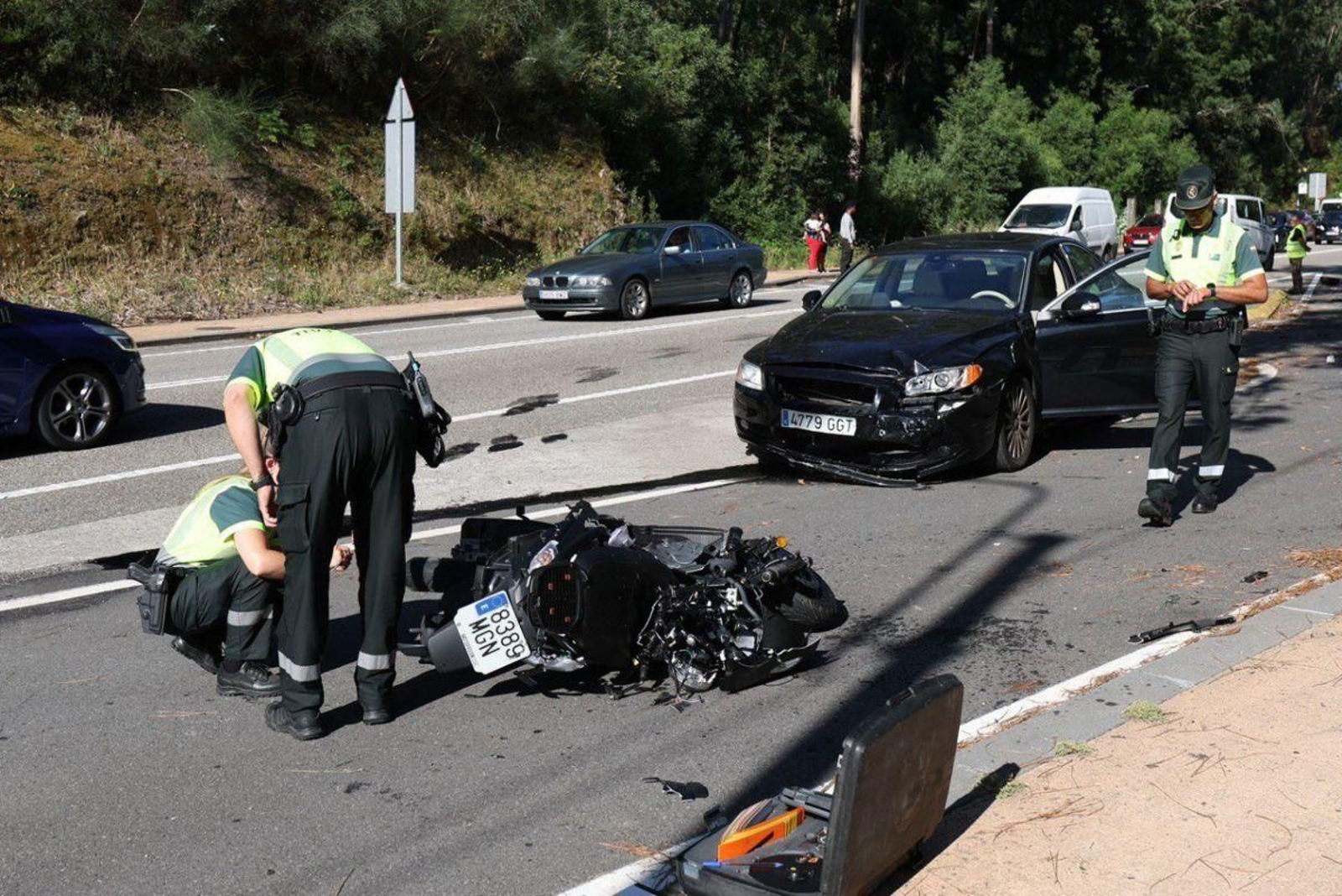 El último accidente mortal en las vías de Vigo, en este caso en el vial de Camposancos.