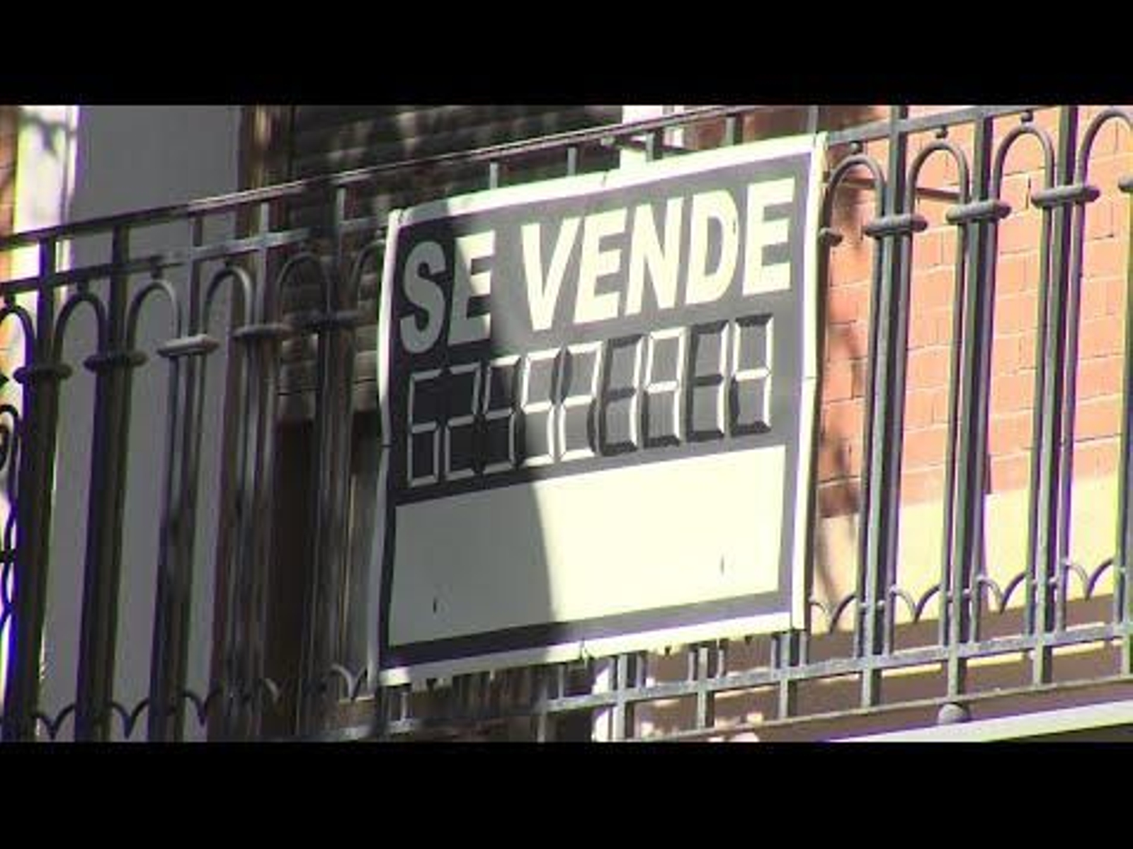 Imagen de archivo de un cartel de "Se Vende"