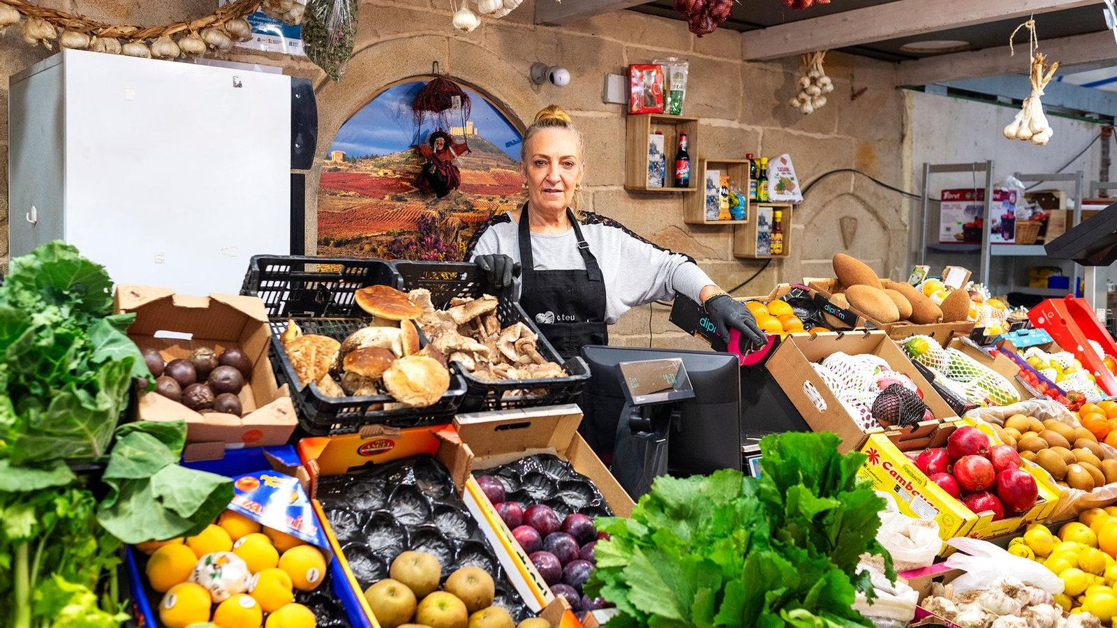 Isolina Morales, Lina, labradora de Terroso (Vilardevós).