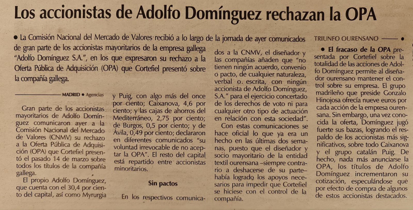 17 de abril de 2001.