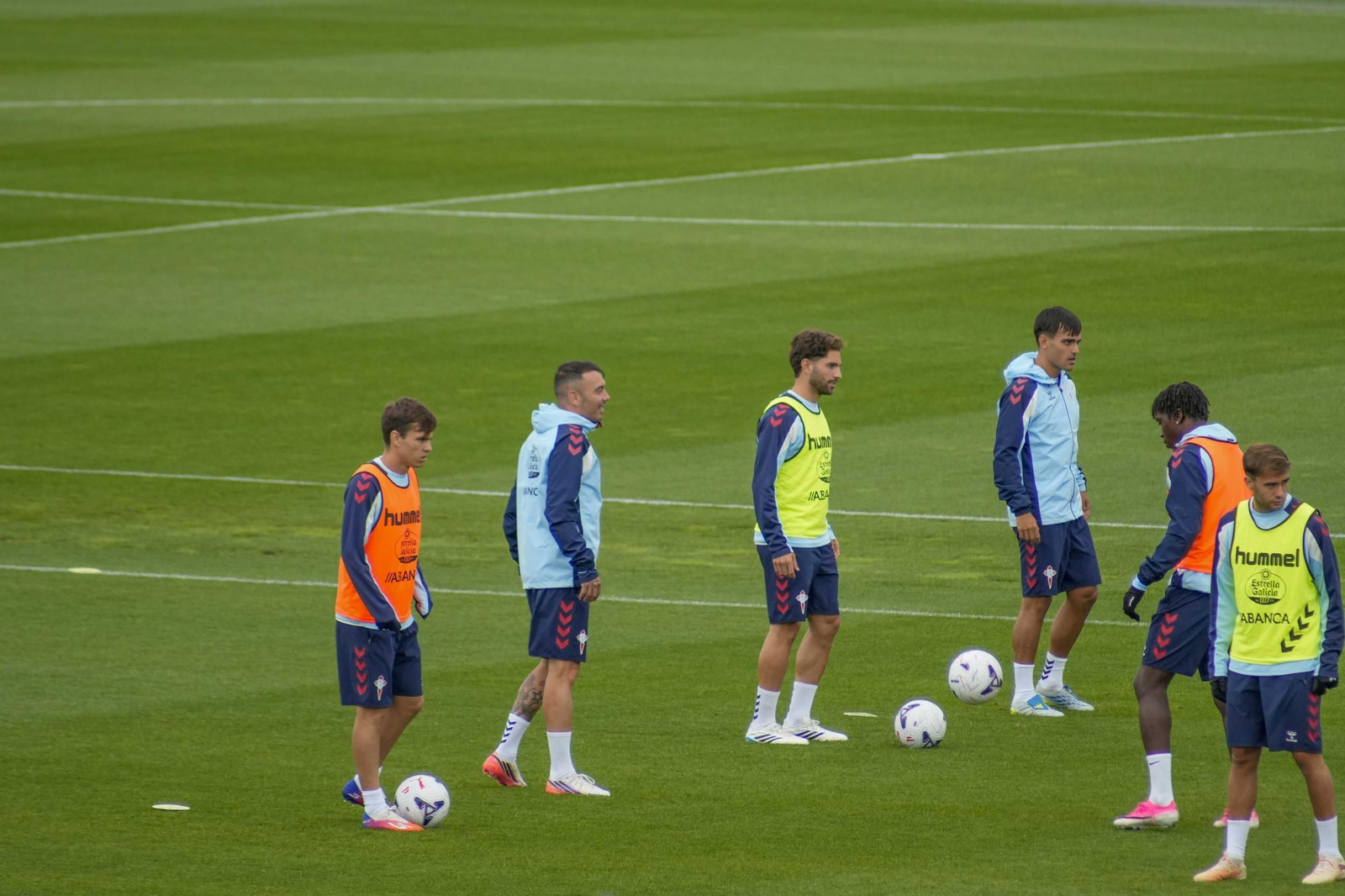 Galería | El Celta prepara su duelo ante Osasuna con Driouech ya incorporado