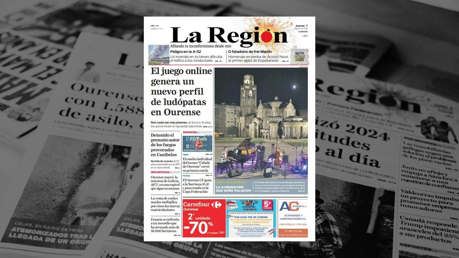 La portada 7 de agosto