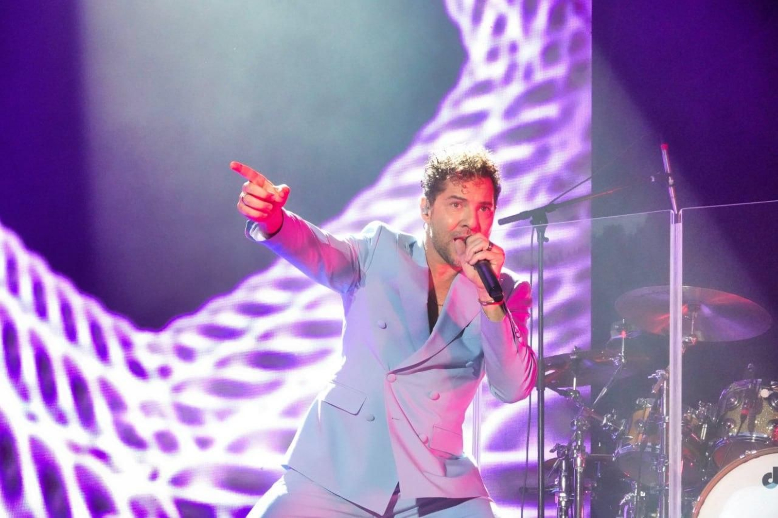 David Bisbal en el concierto de Castrelos. // Vicente Alonso