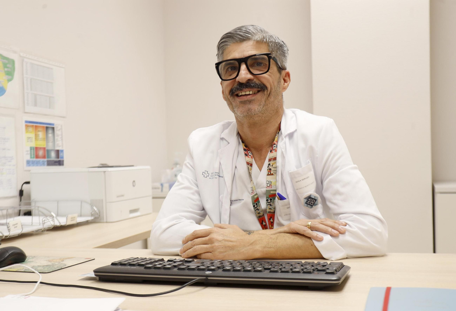 Nacho Benito, en su despacho del Cunqueiro.