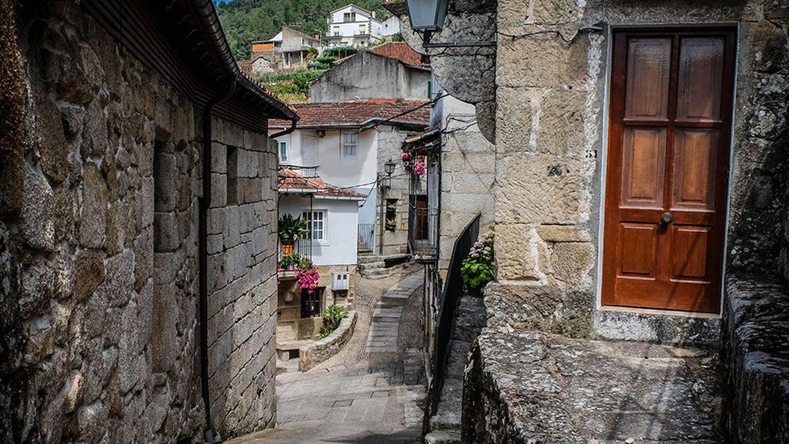 Excepcional singularidad: El conjunto histórico de Pazos de Arenteiro es único en Galicia.