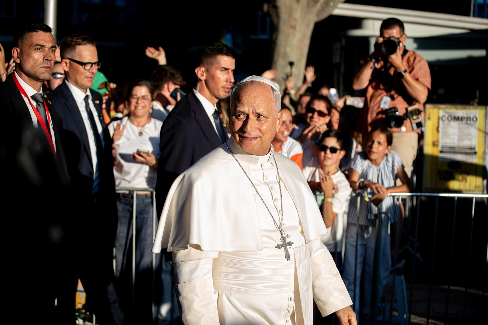 Galería | La primera jornada de la visita del papa León XIV a Madrid