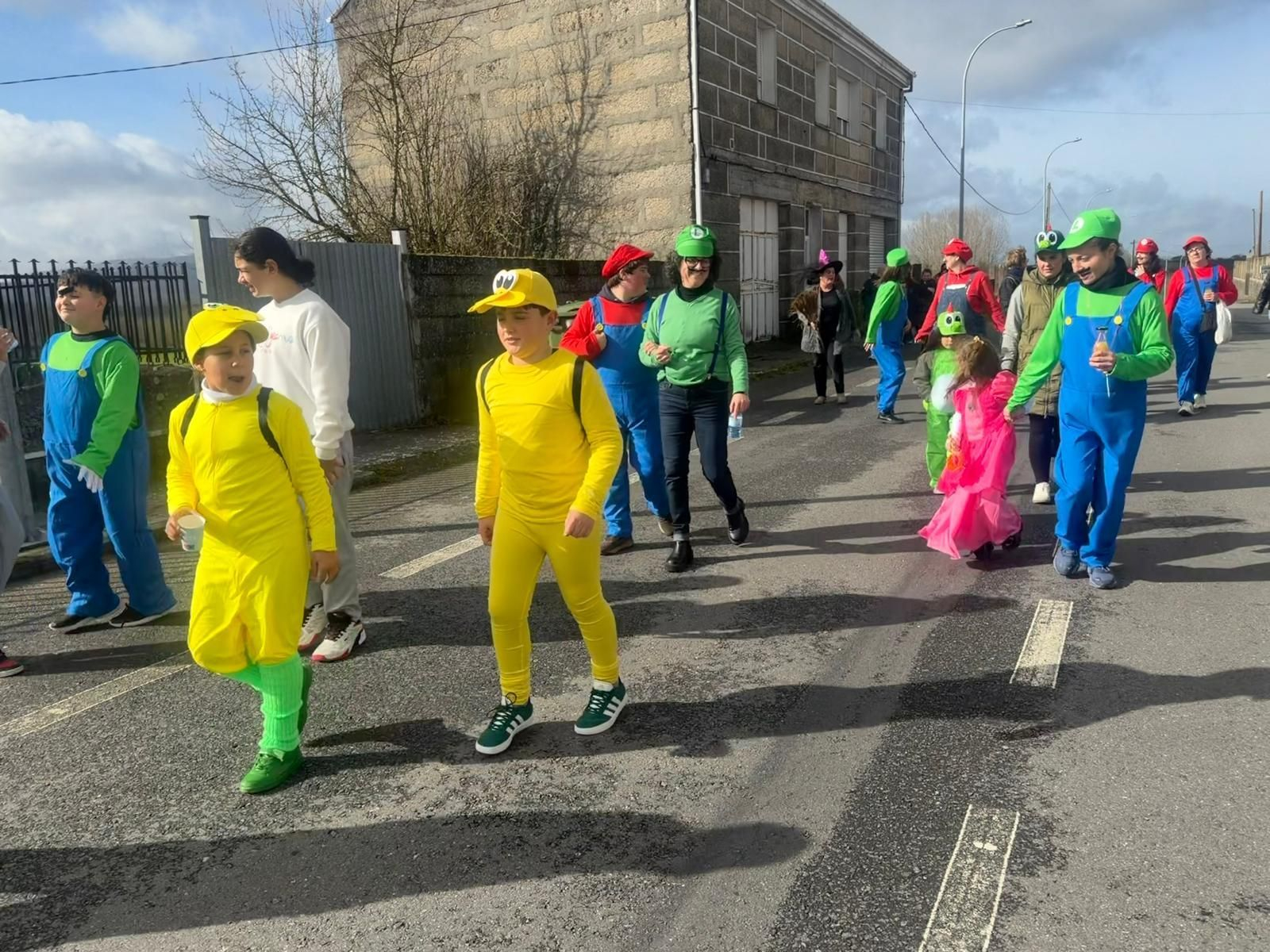 O Entroido no colexio Vicente Risco de Cualedro
