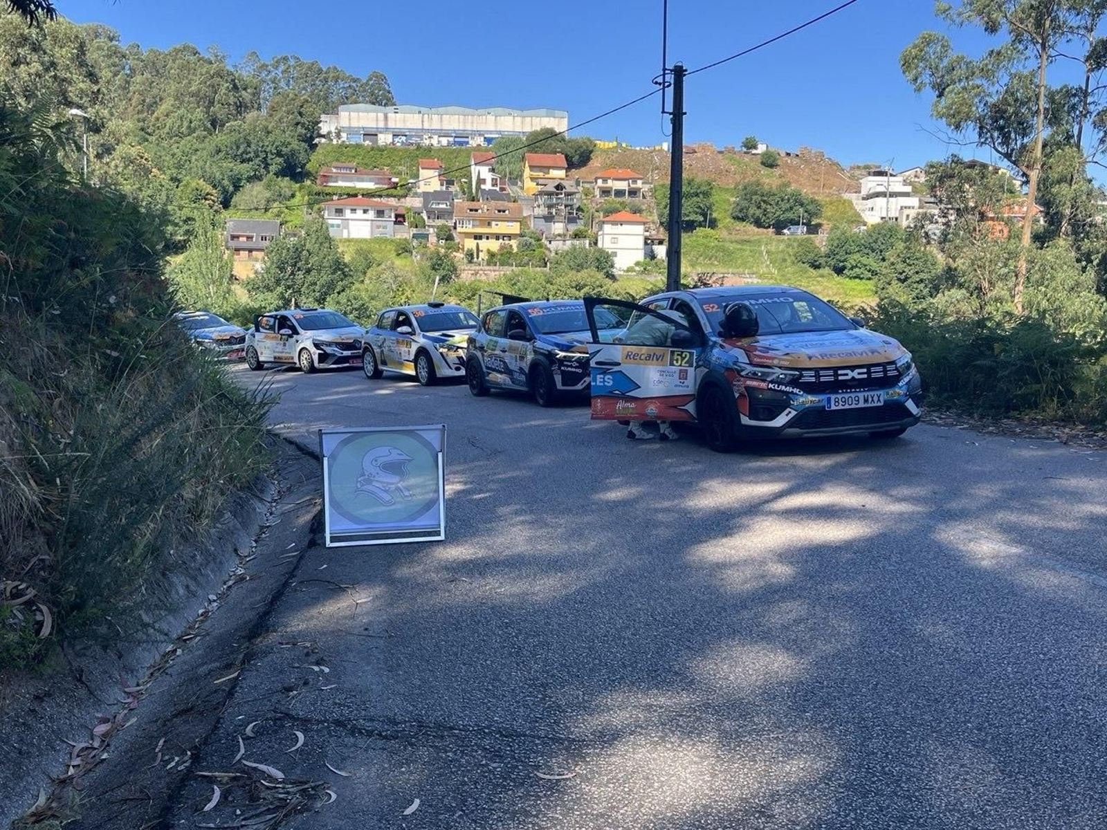 Galería | Los coches se apoderan de Vigo en el primer día del Rally Rías Baixas