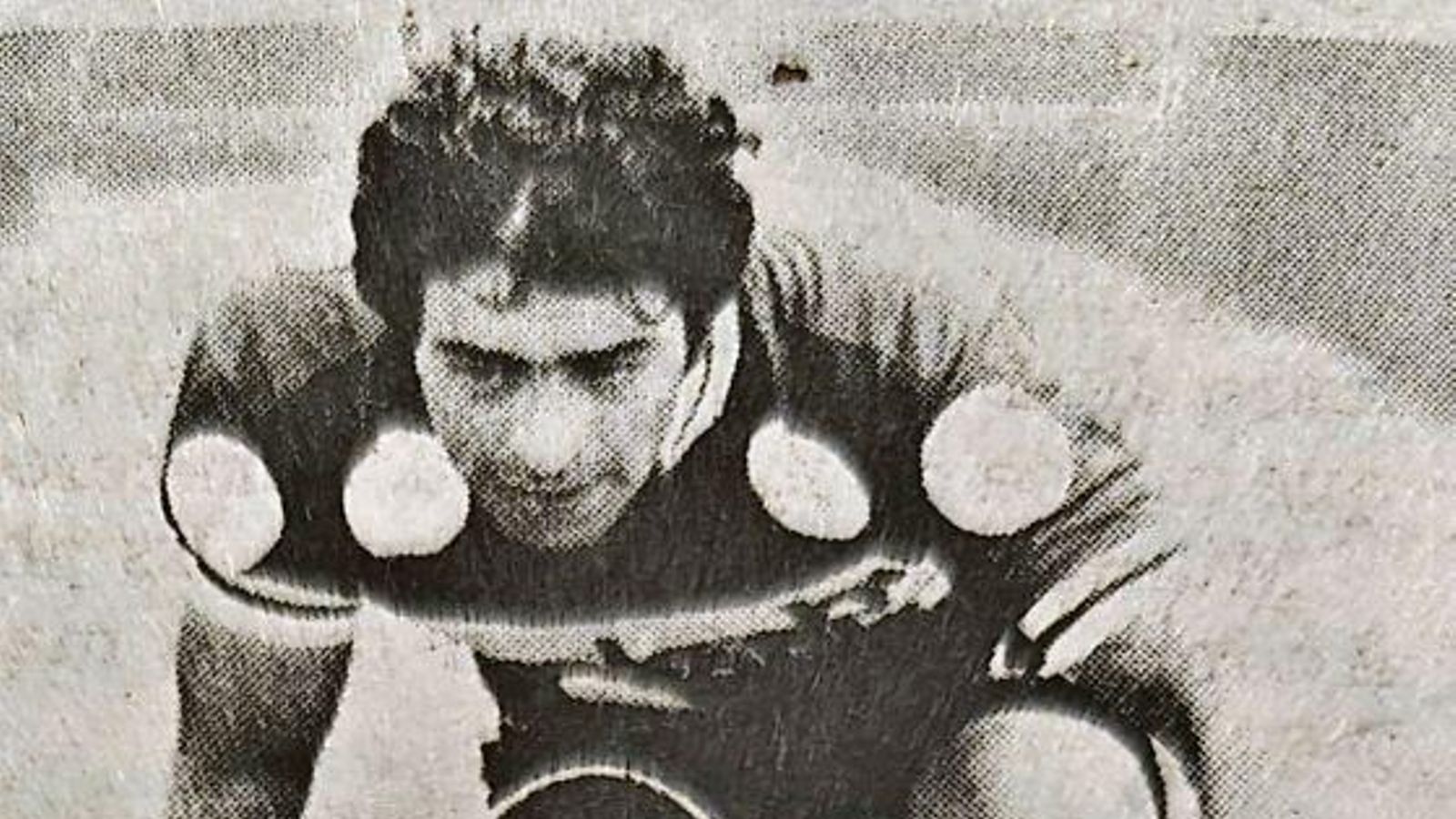 El ciclista orensano Javier Doval.