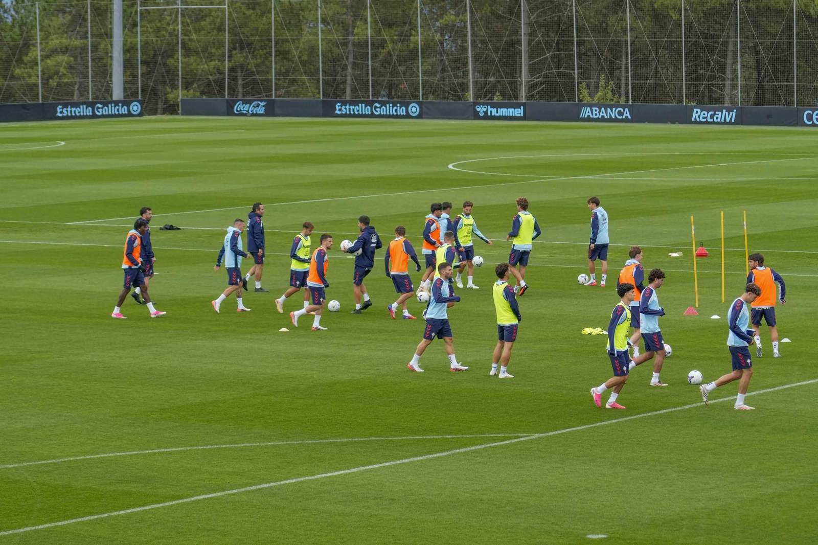 Galería | El Celta prepara su duelo ante Osasuna con Driouech ya incorporado