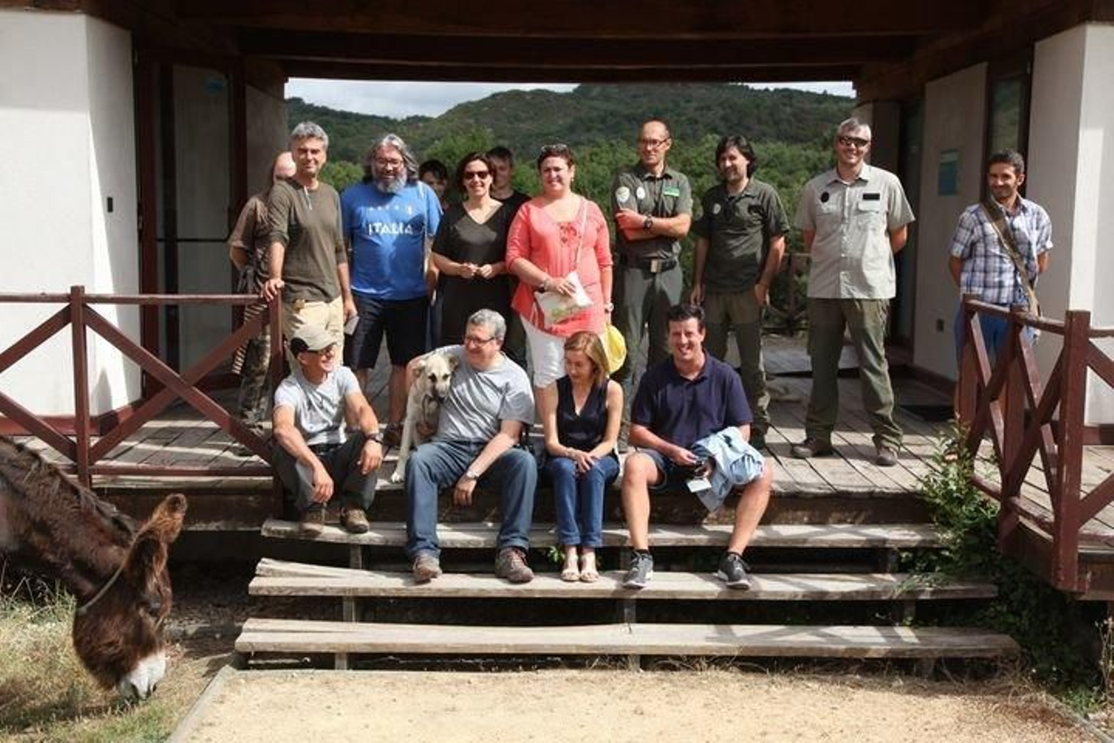 Asistentes a las jornadas sobre el "sapoconcho", celebradas en O Rexo.(J. PAZ)