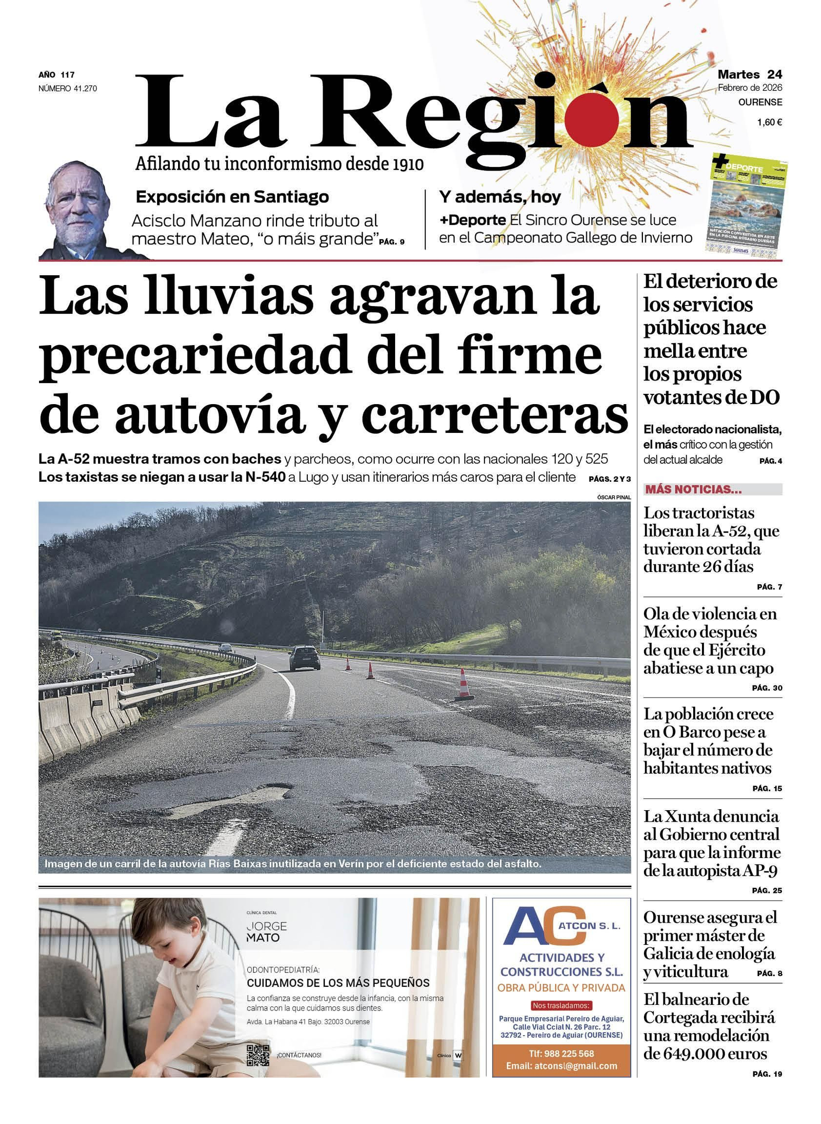 La portada de hoy