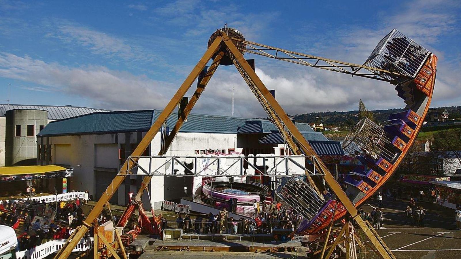 Unha das espectaculares atraccións o pasado ano en Pazolandia.