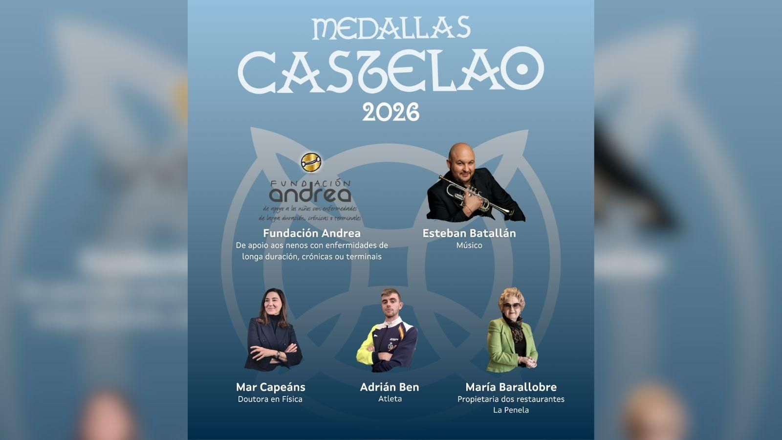 Ganadores de las Medallas Castelao